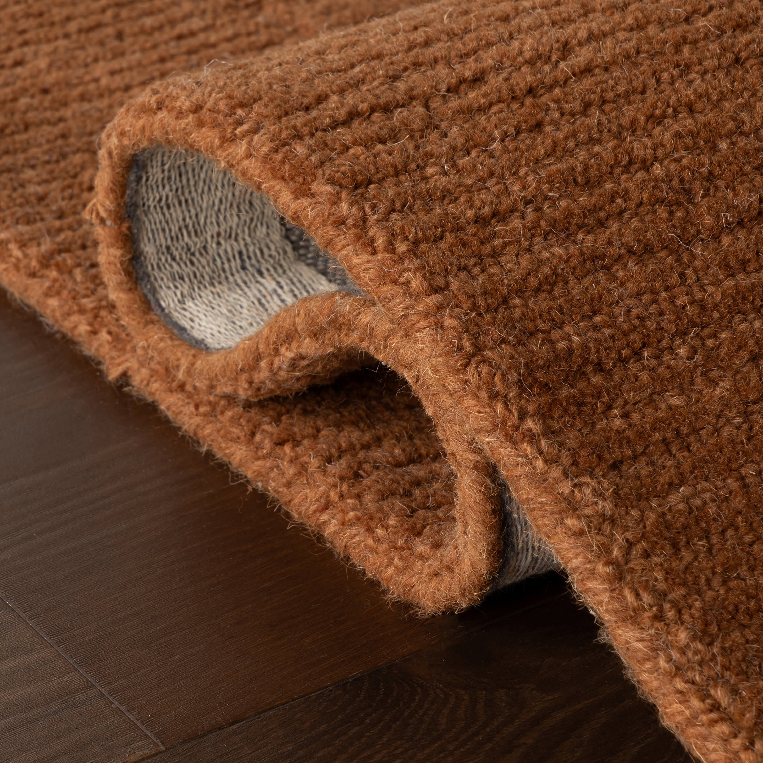 Caligo Mid Century Modern Bordered Rug | Brick - Image 6