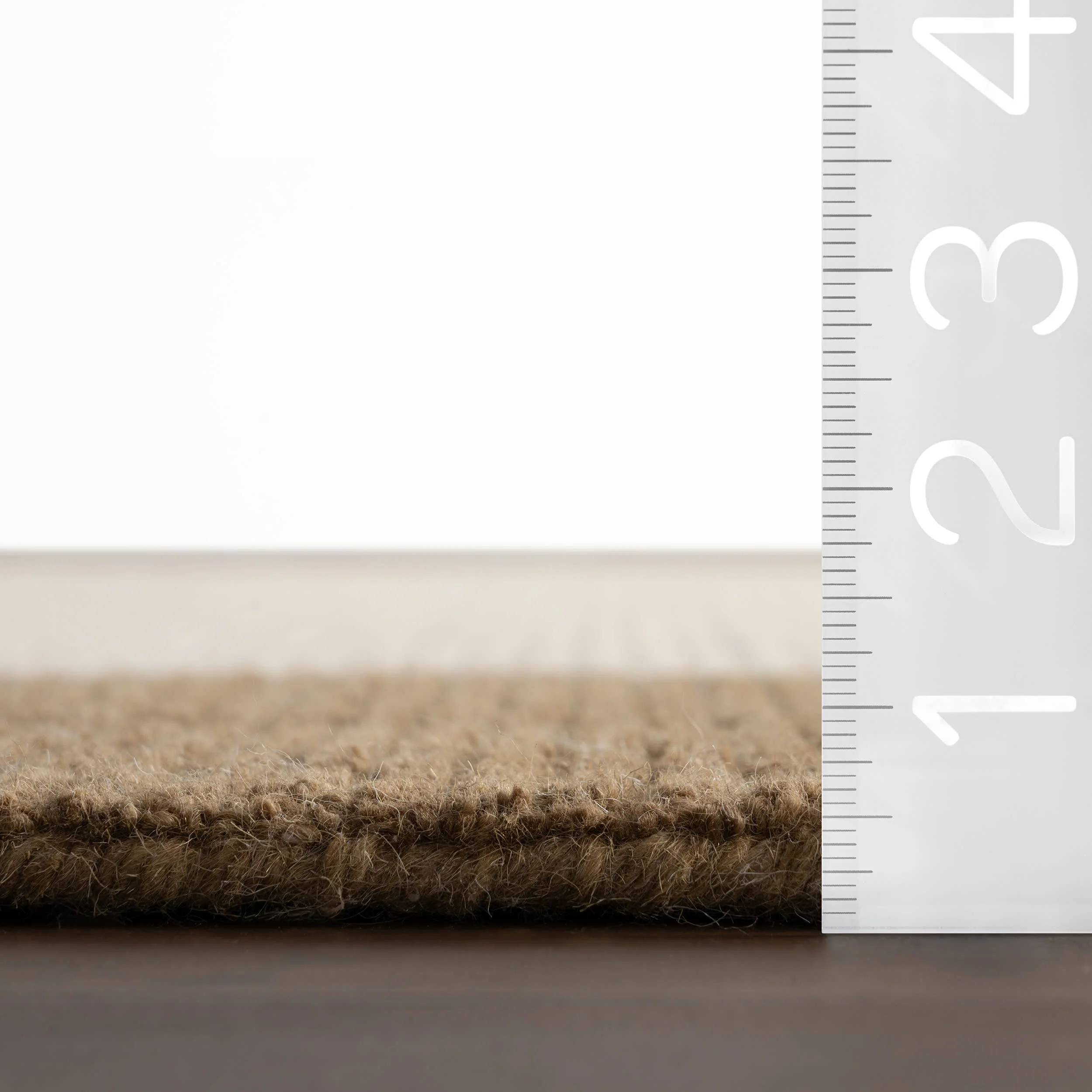 Caligo Mid Century Modern Bordered Rug | Brown - Image 4