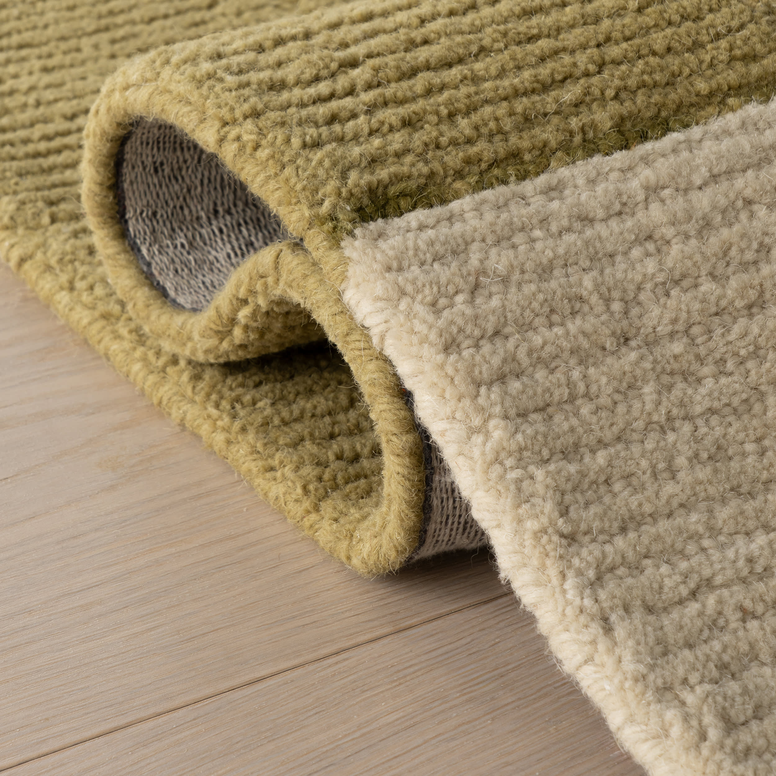 Caligo Mid Century Modern Bordered Rug | Green - Image 6