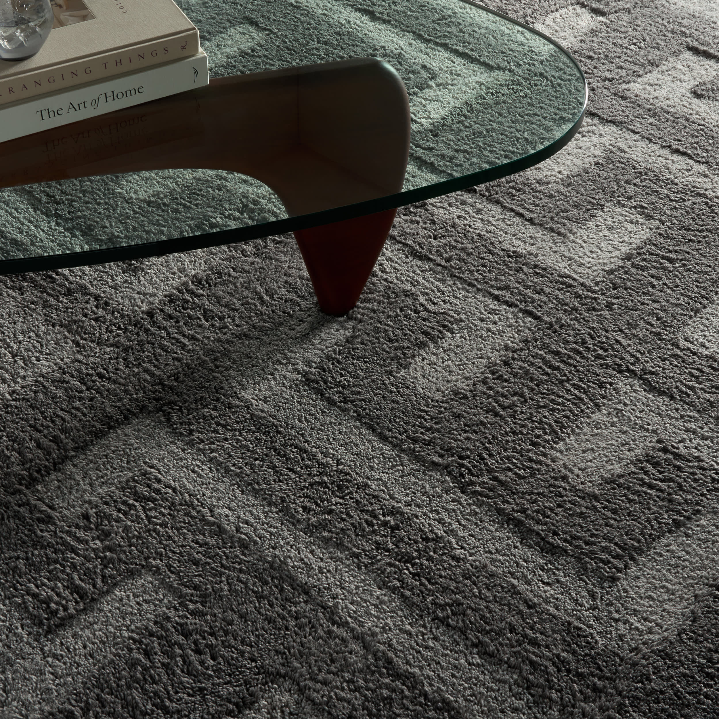 Camelle Modern Geometric Rug | Grey - Image 6