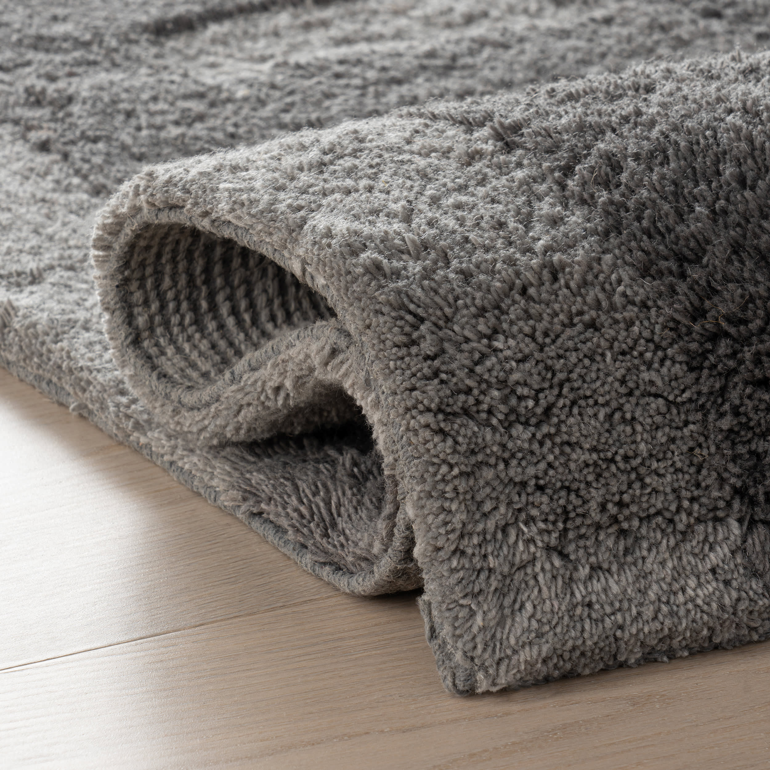 Camelle Modern Geometric Rug | Grey - Image 7