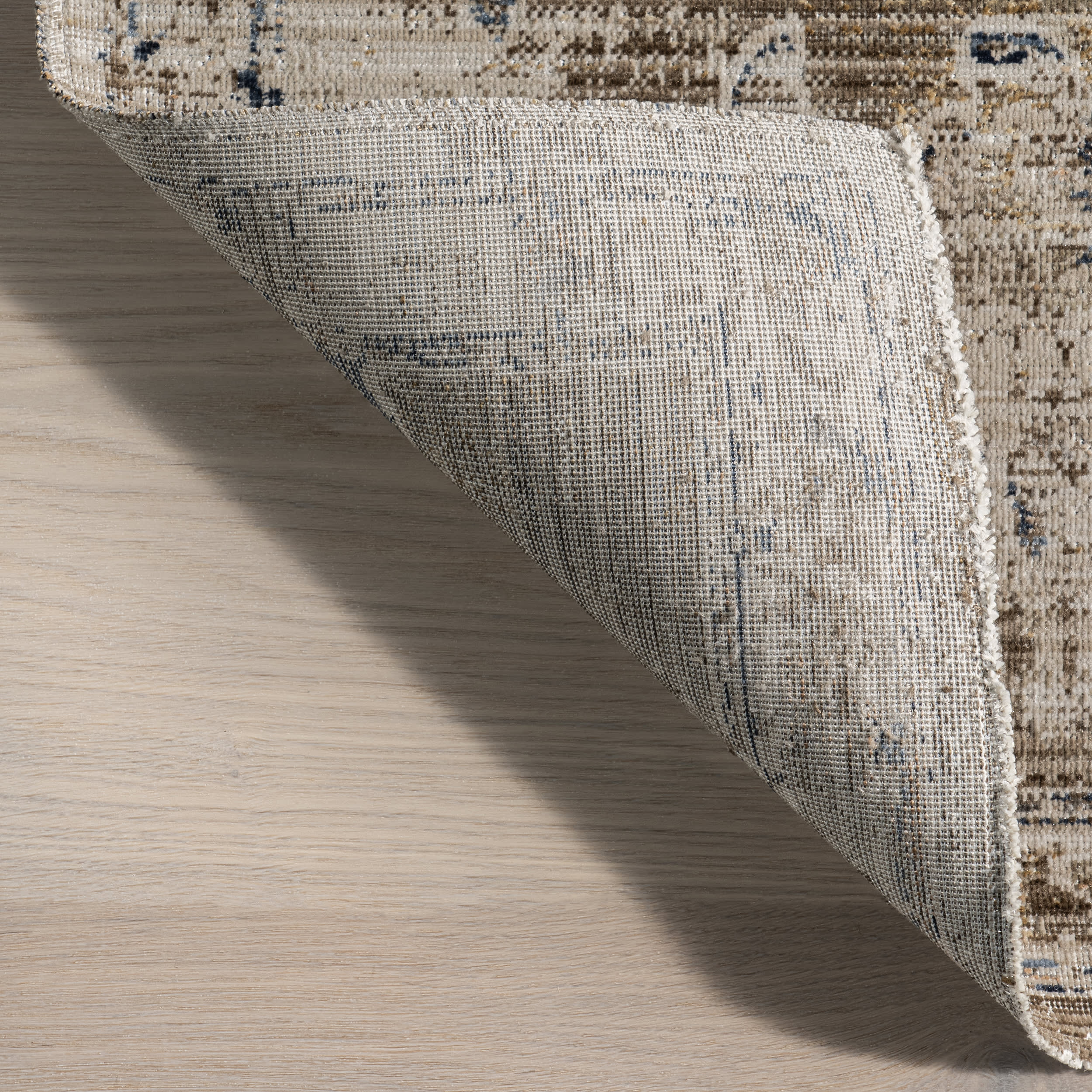 Camile Vintage Washable Indoor/Outdoor Rug | Beige - Image 4