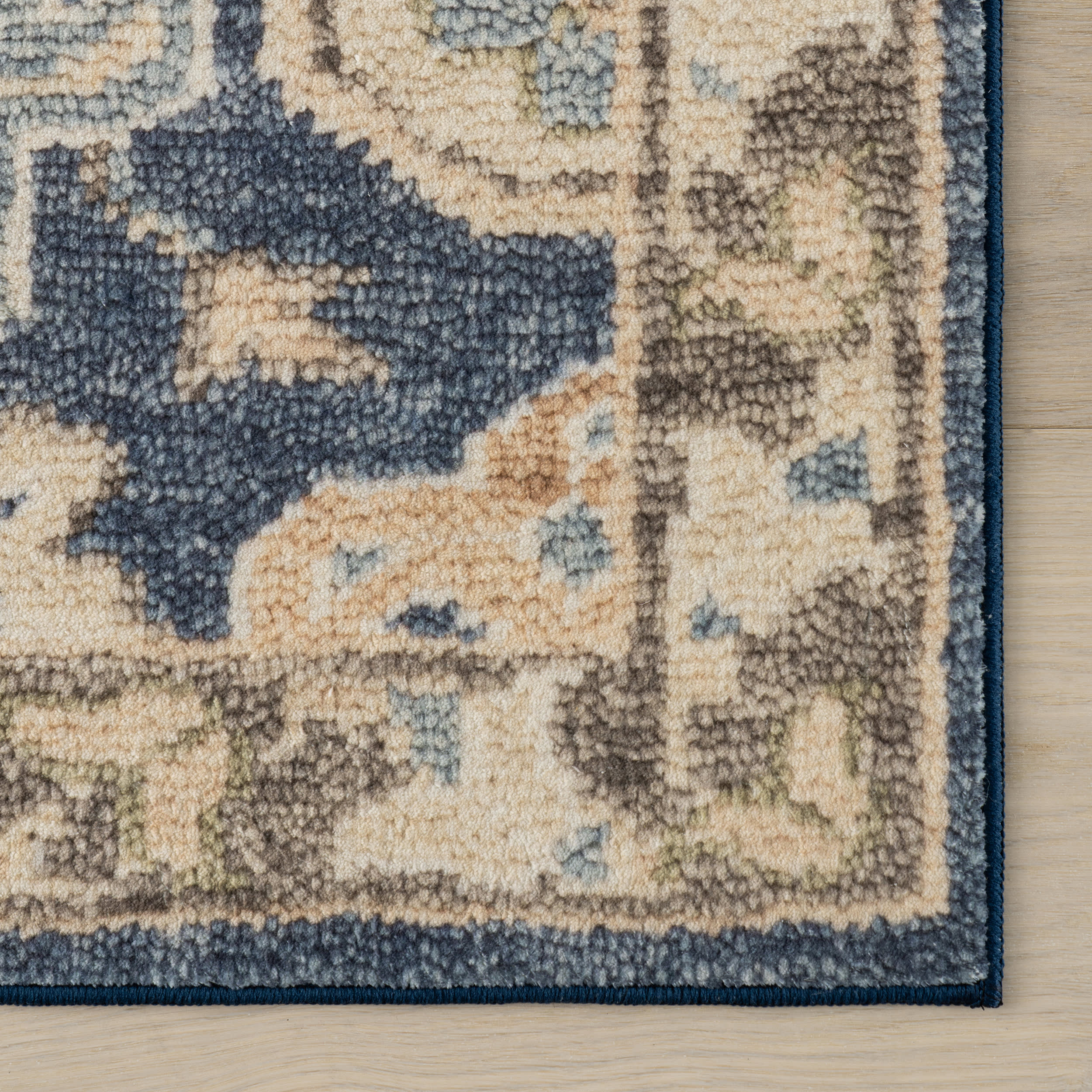 Camille Washable Rug | Navy - Image 4