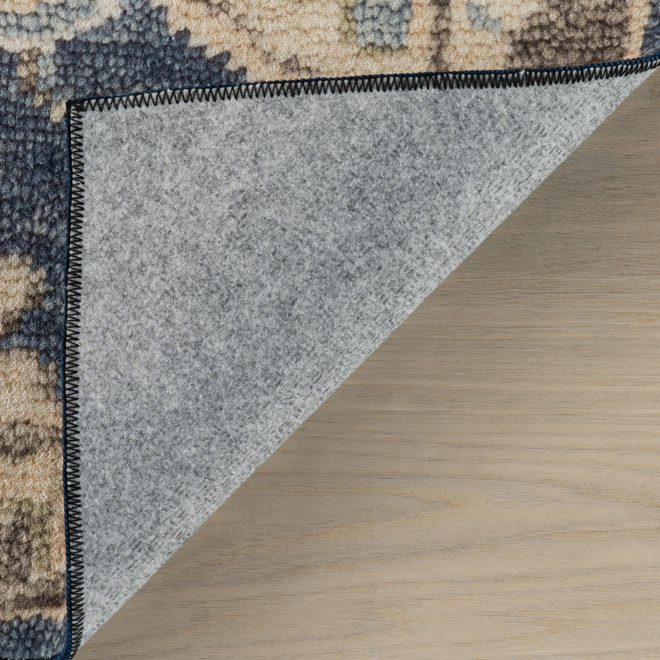 Camille Washable Rug | Navy - Image 6