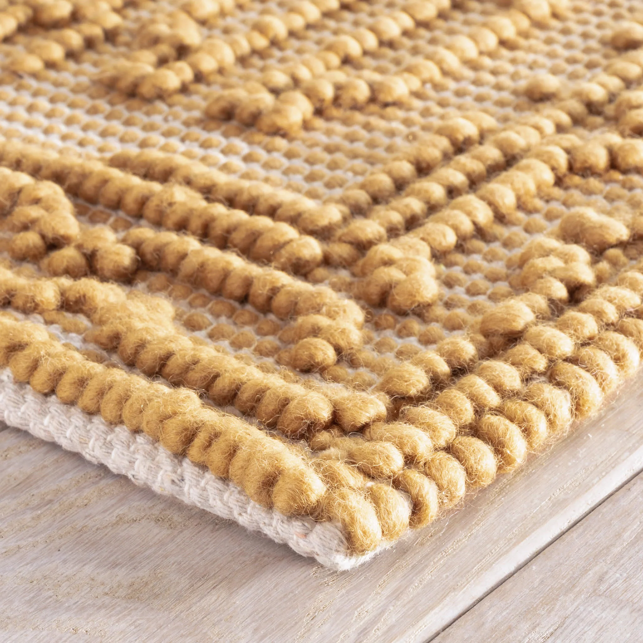 Campbell Handwoven Wool Rug | Sand - Image 4