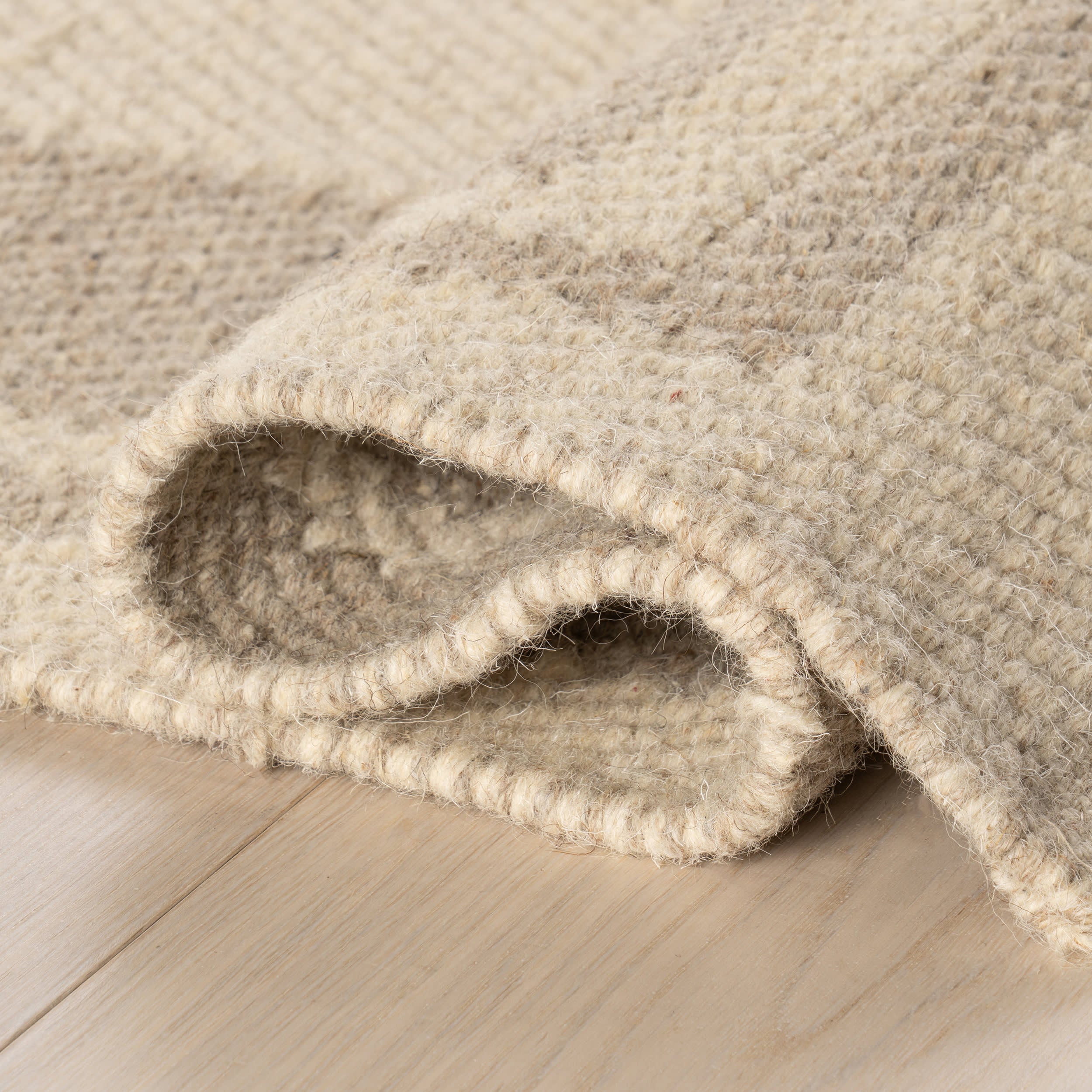 Canon Bordered Wool Rug by Nate Berkus | Beige - Image 8