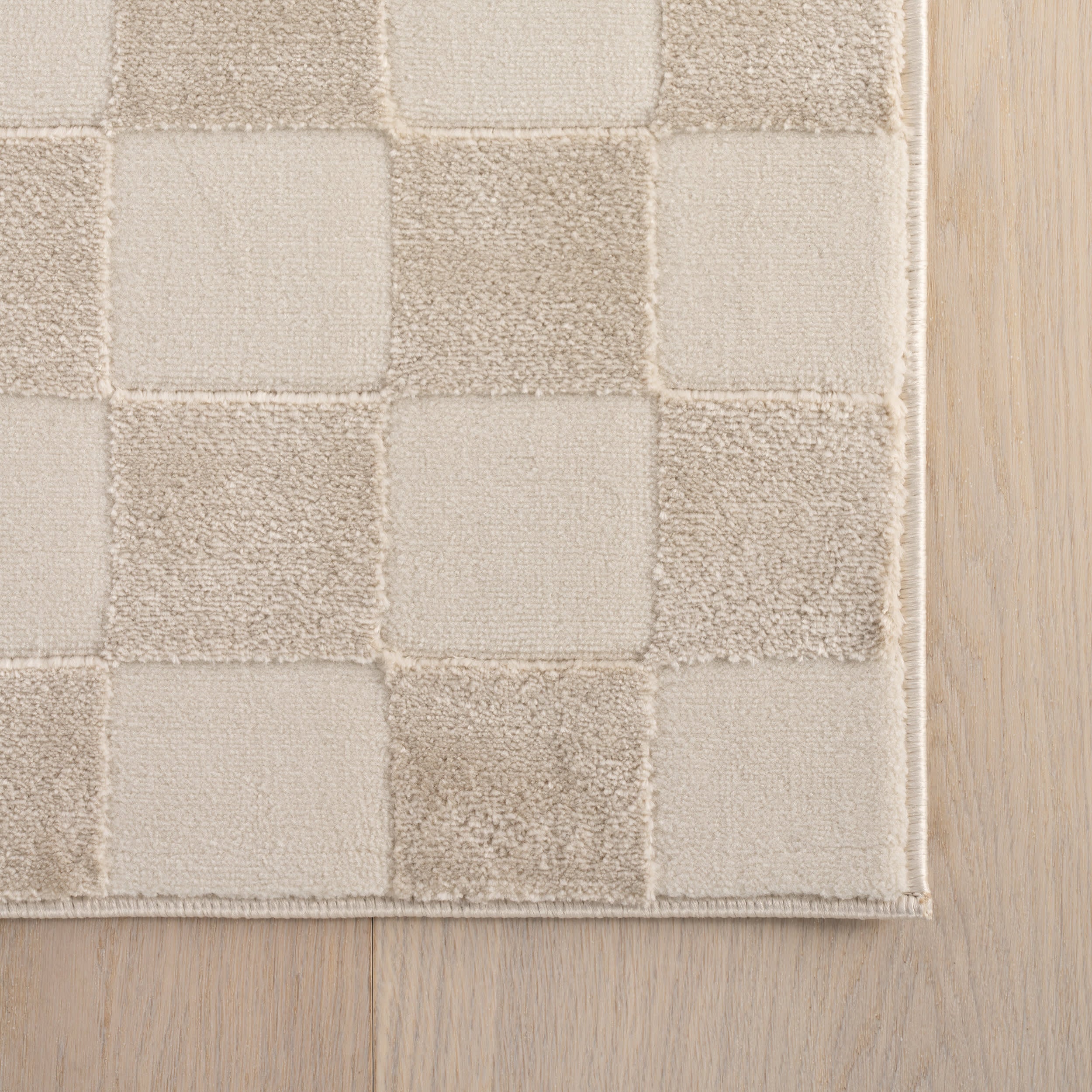Cape May Plush Textured Washable Rug | Cream - Image 3