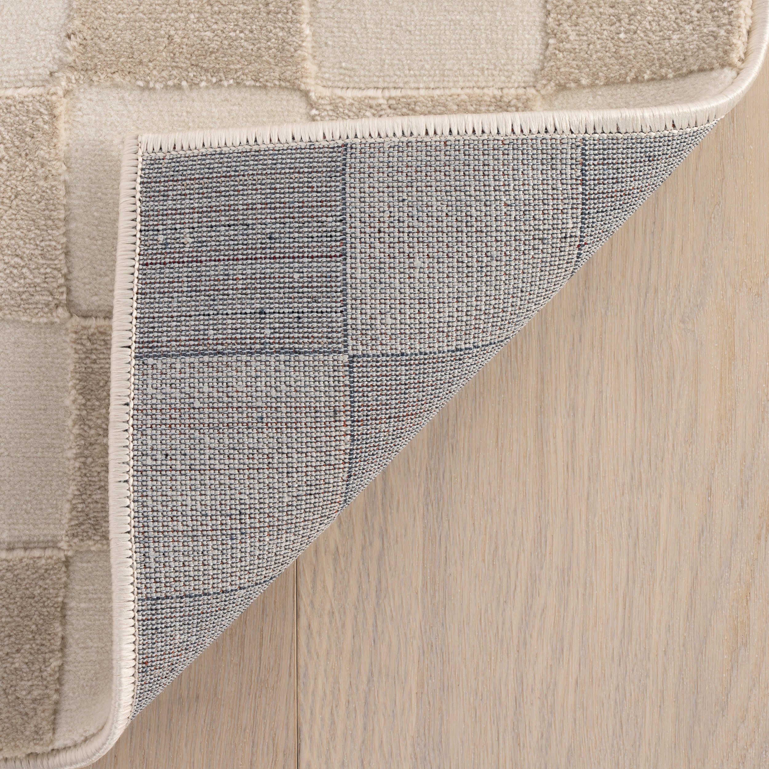 Cape May Plush Textured Washable Rug | Cream - Image 5