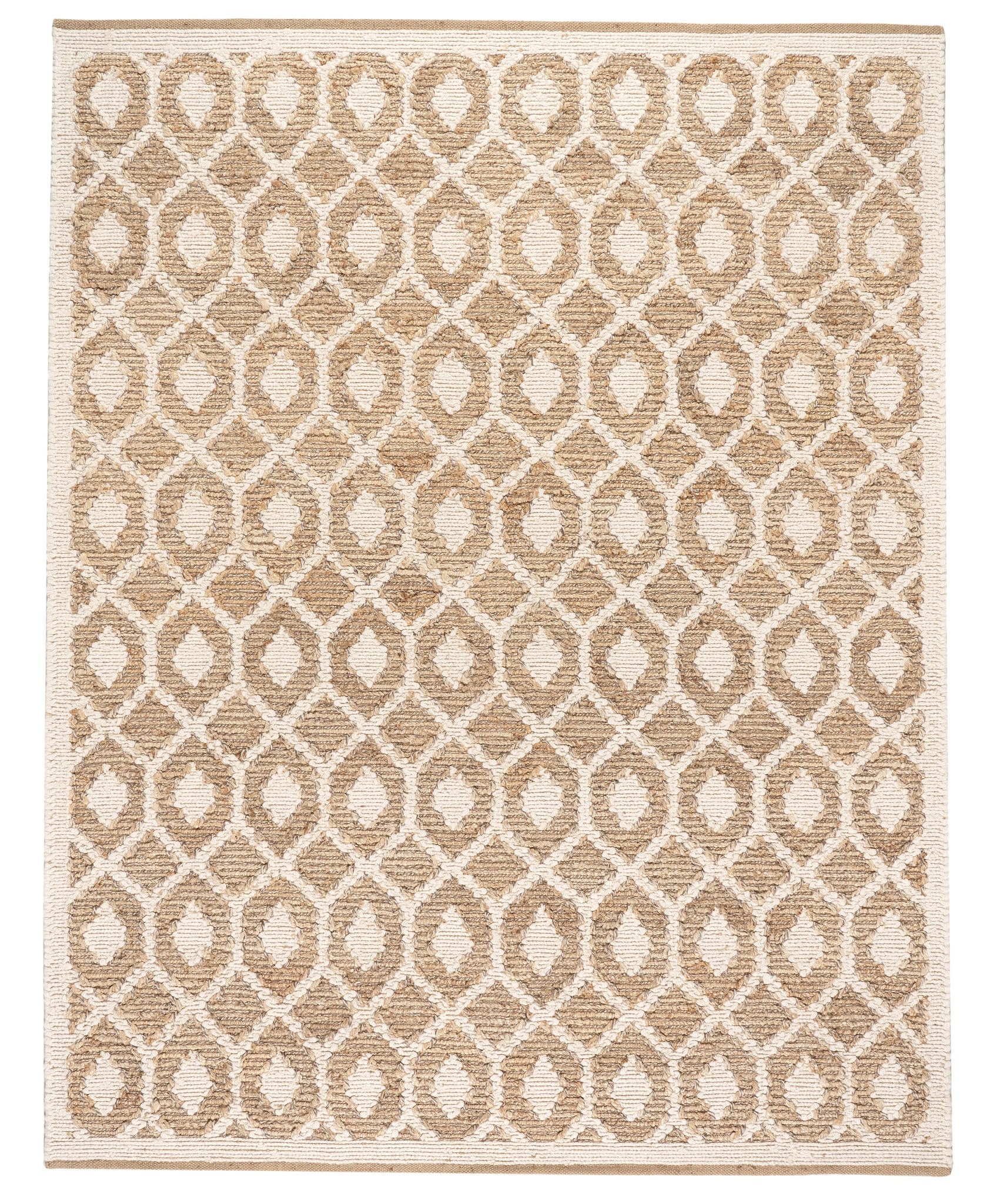 Capri Soumak Handwoven Jute Rug | Neutral - Image 2