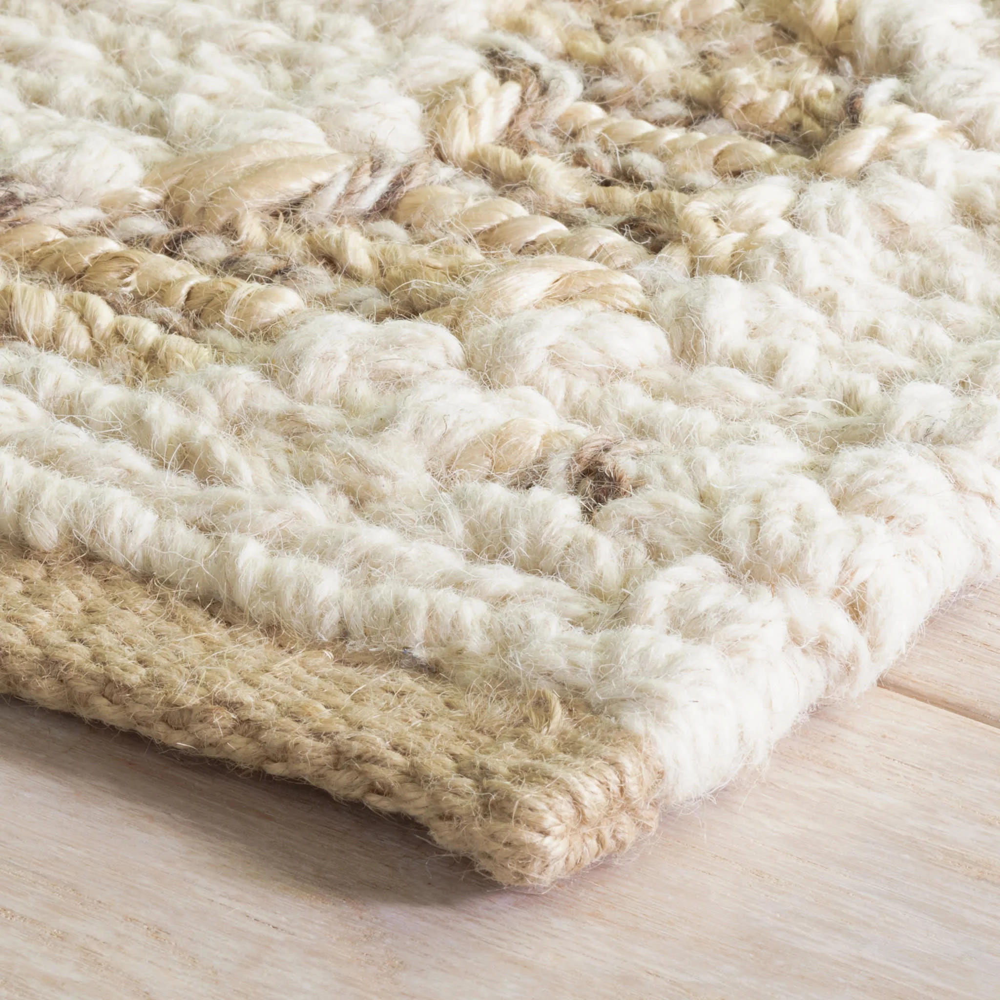 Capri Soumak Handwoven Jute Rug | Neutral - Image 5