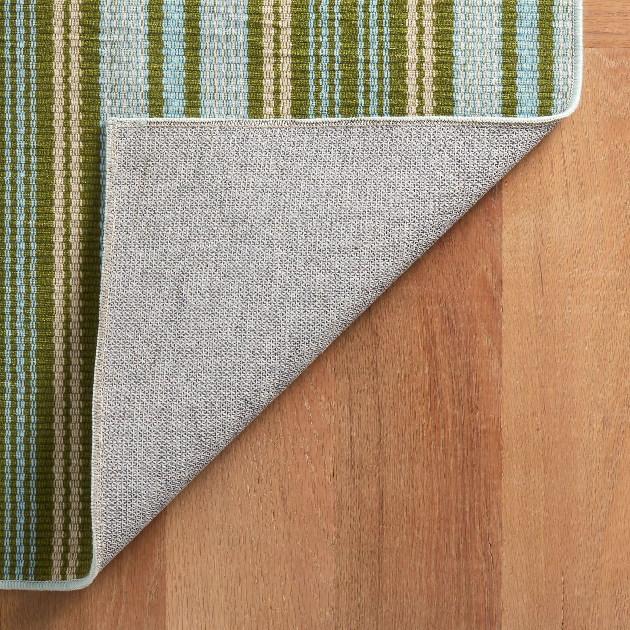 Caravan Stripe Machine Washable Rug | Multi - Image 7