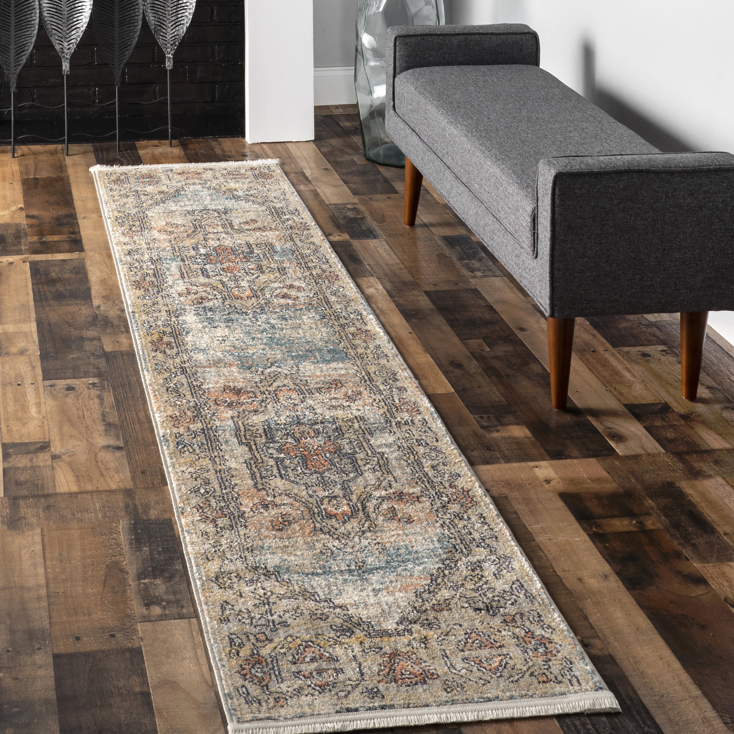 Cardinal Cartouche Rug | Beige - Image 2