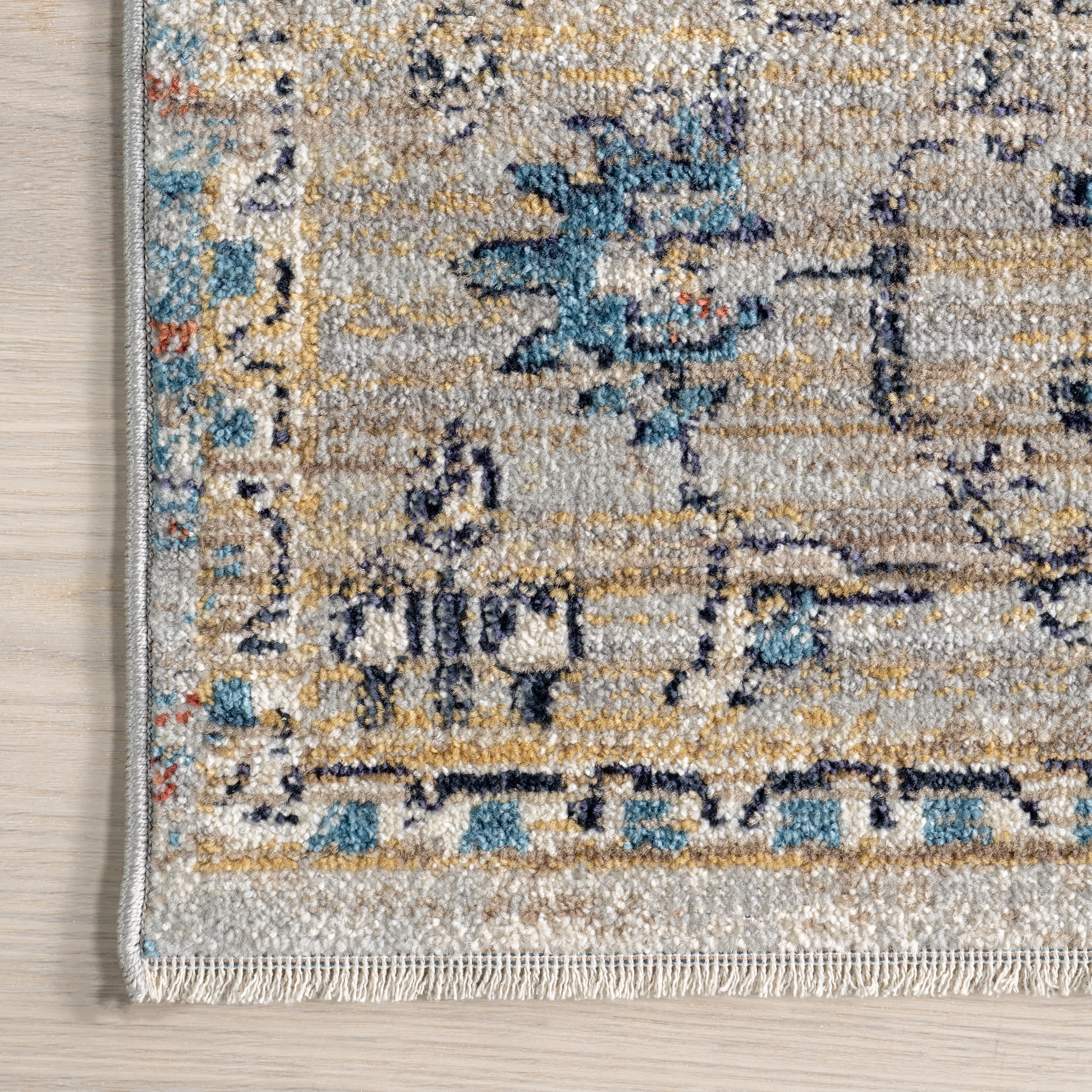 Cardinal Cartouche Rug | Blue - Image 3