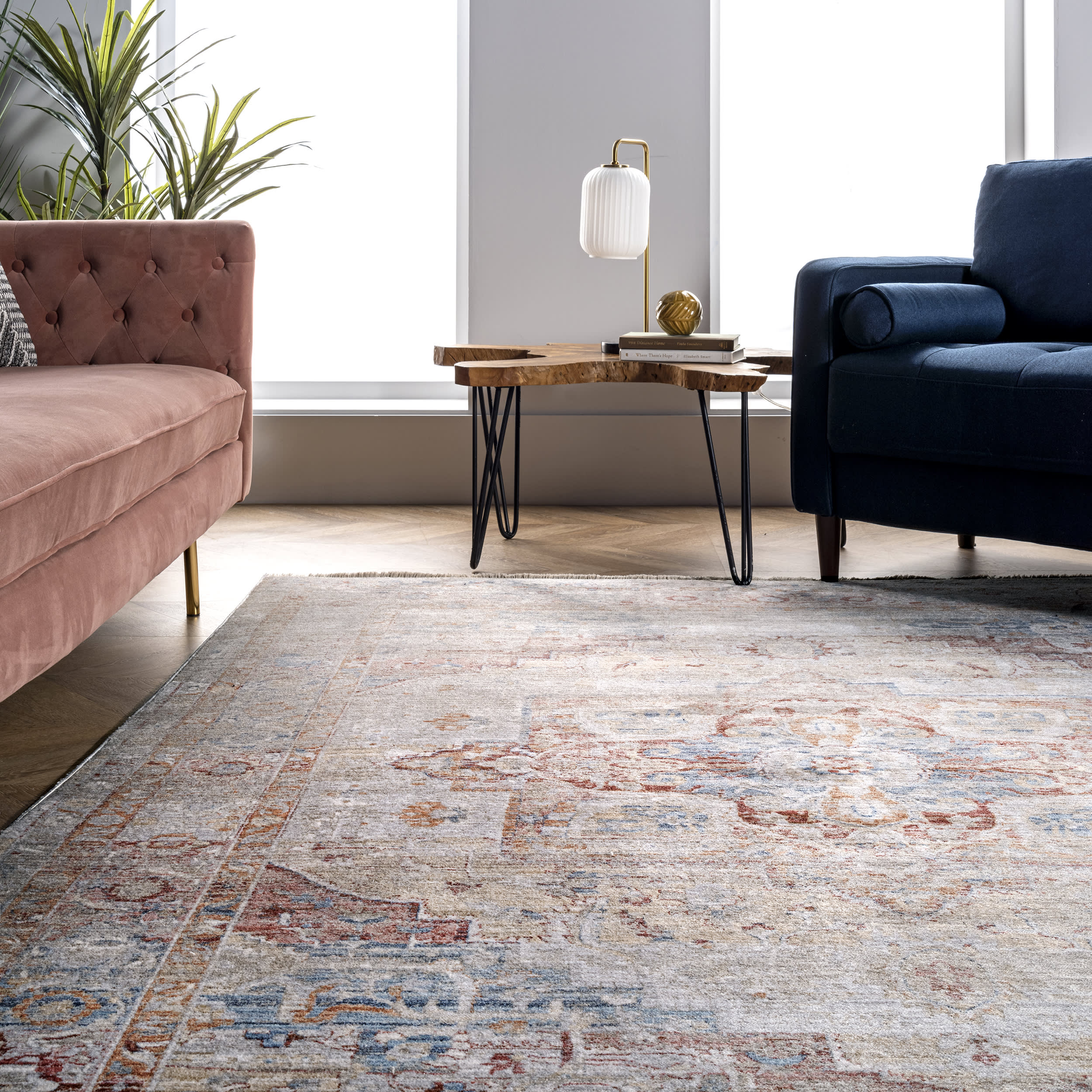 Cardinal Medallion Rug | Beige - Image 4