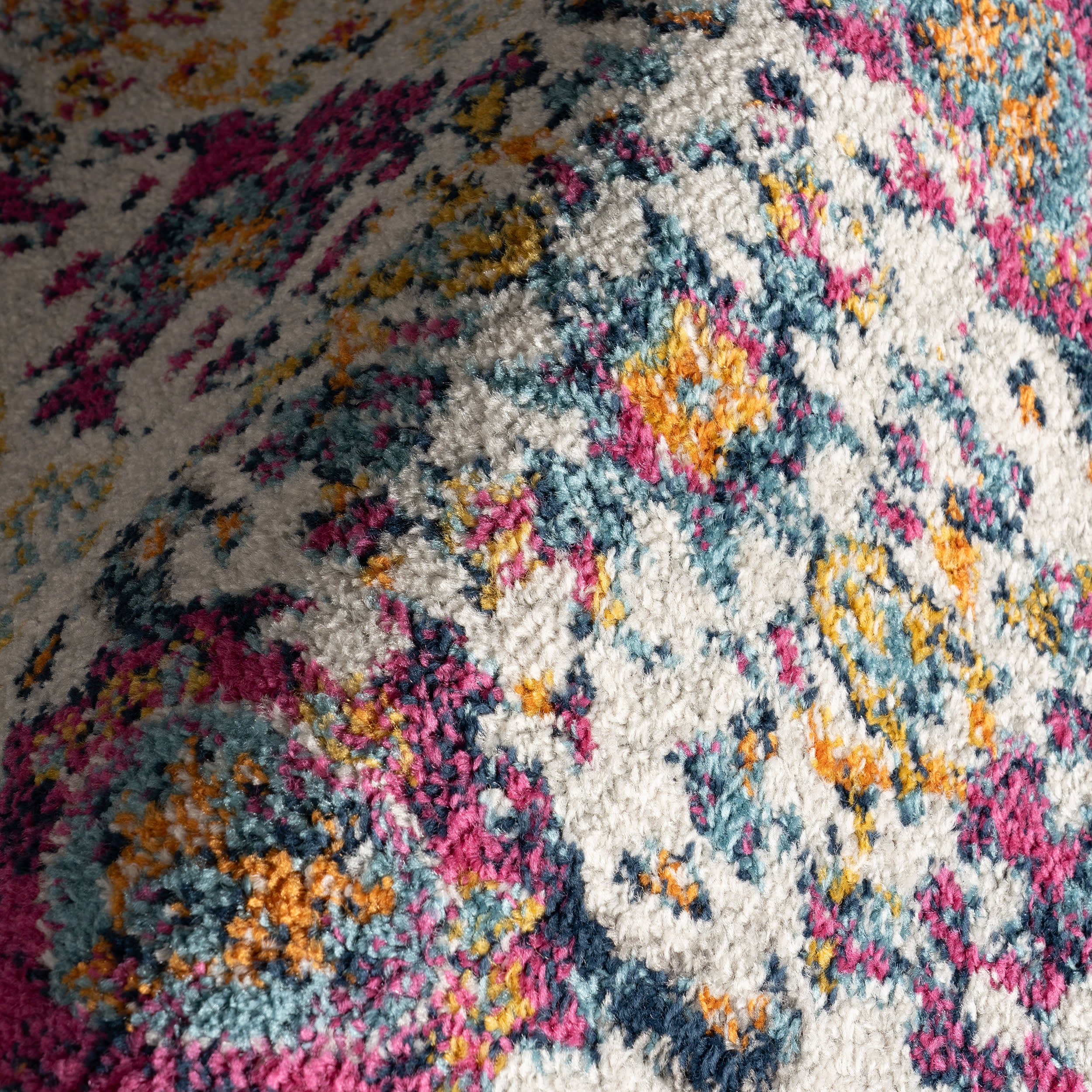Cardinal Peony Vineyard Rug | Multicolor - Image 3