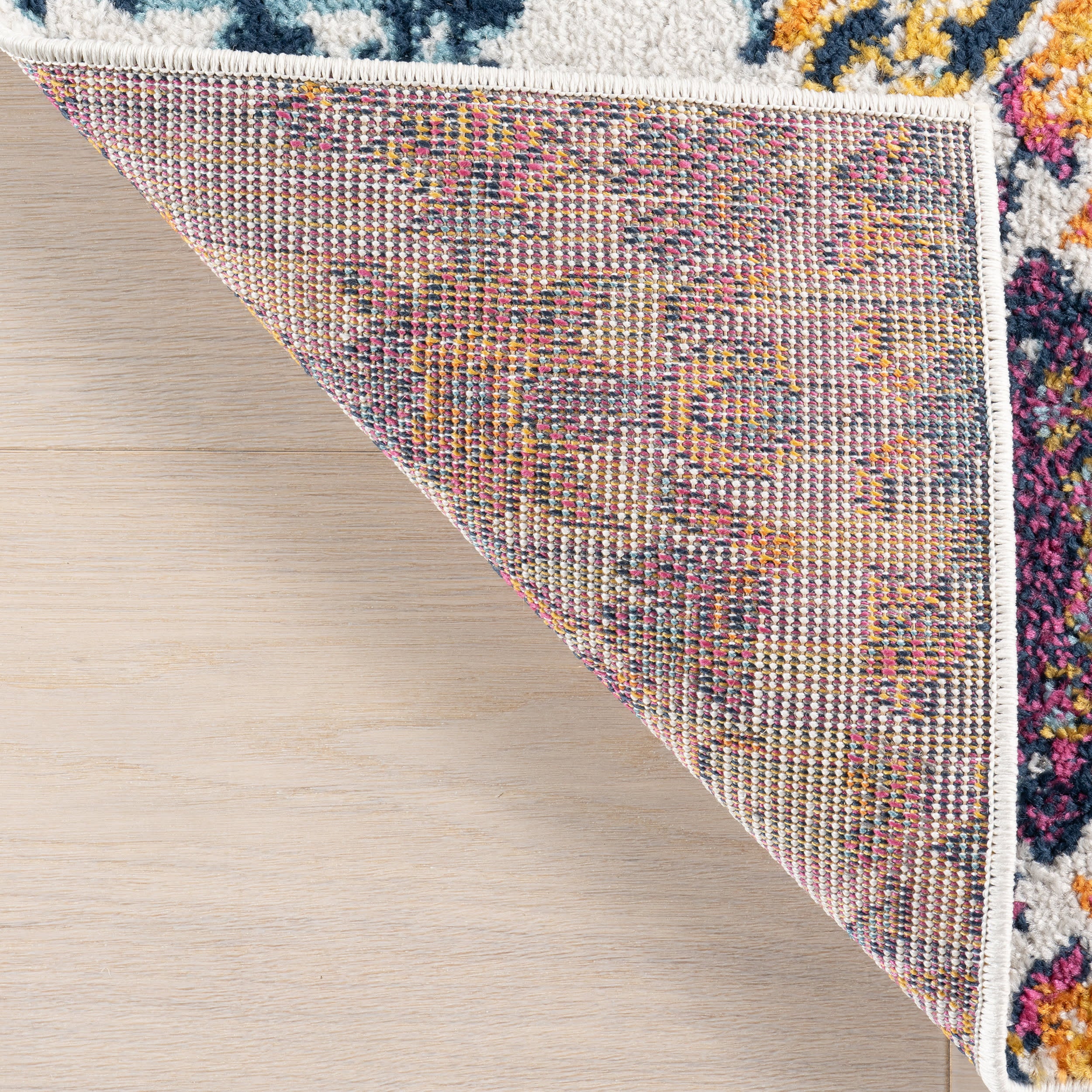 Cardinal Peony Vineyard Rug | Multicolor - Image 7