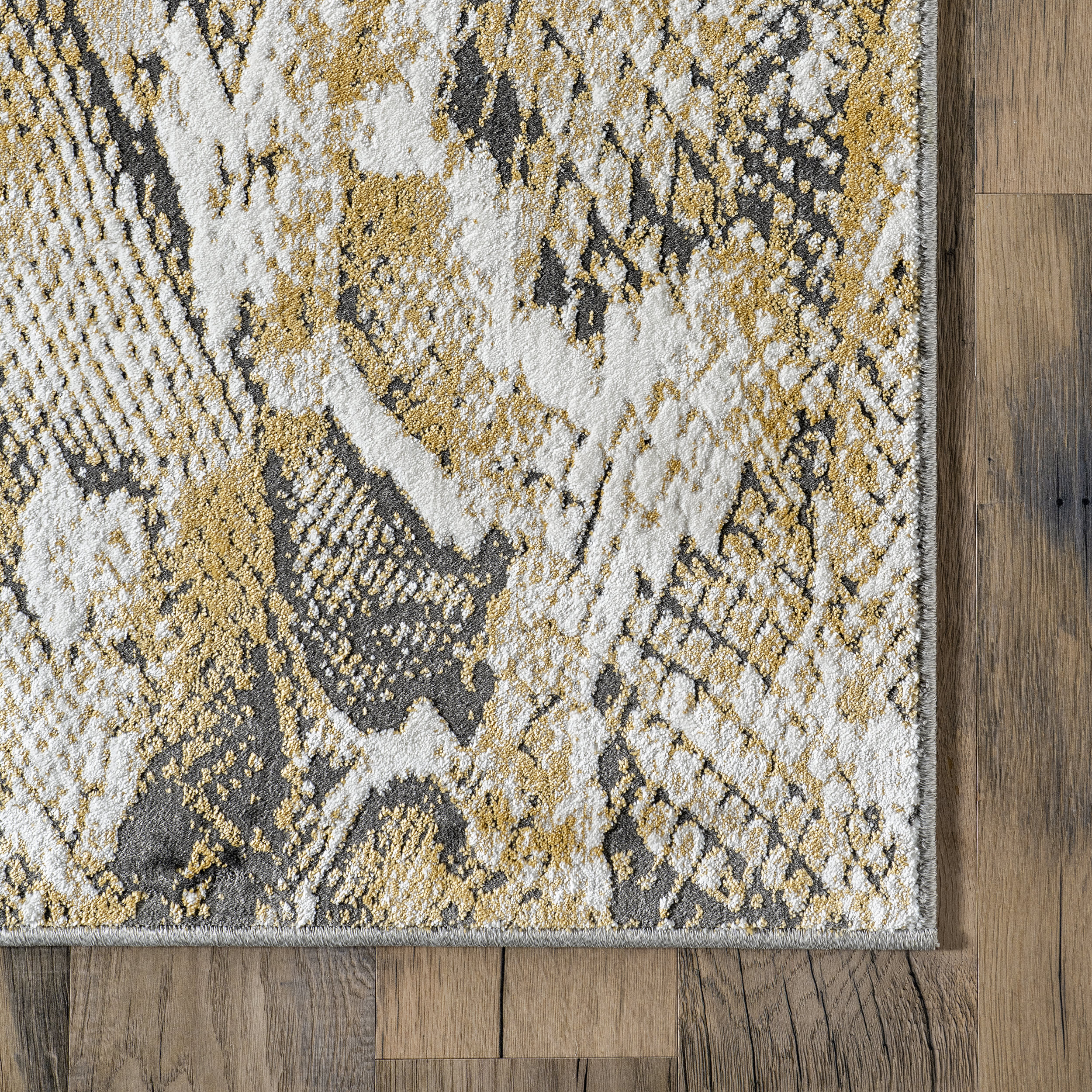 Carissa Serpent Patterned Rug | Beige - Image 3