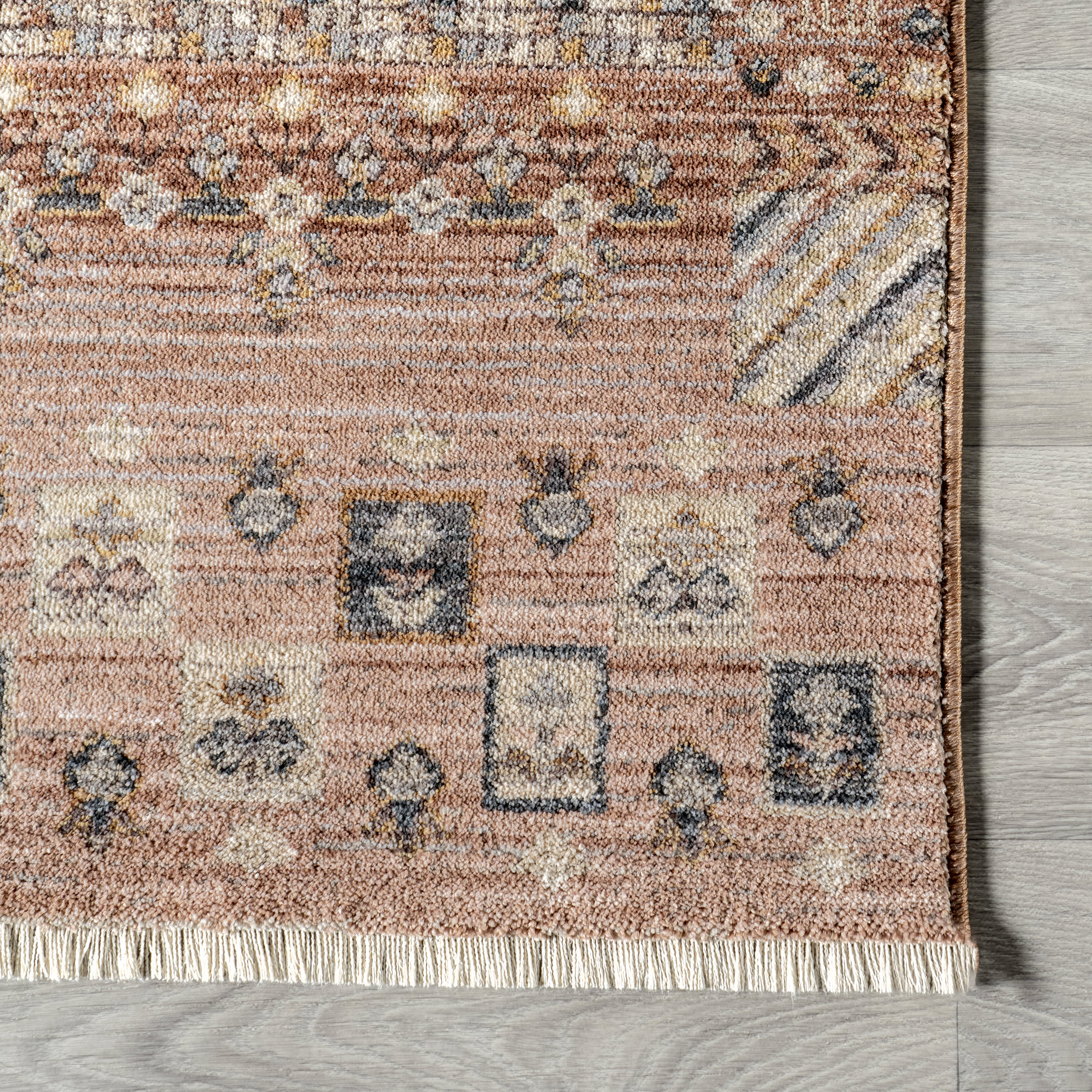 Carmina Antique Meadow Rug | Rust - Image 3