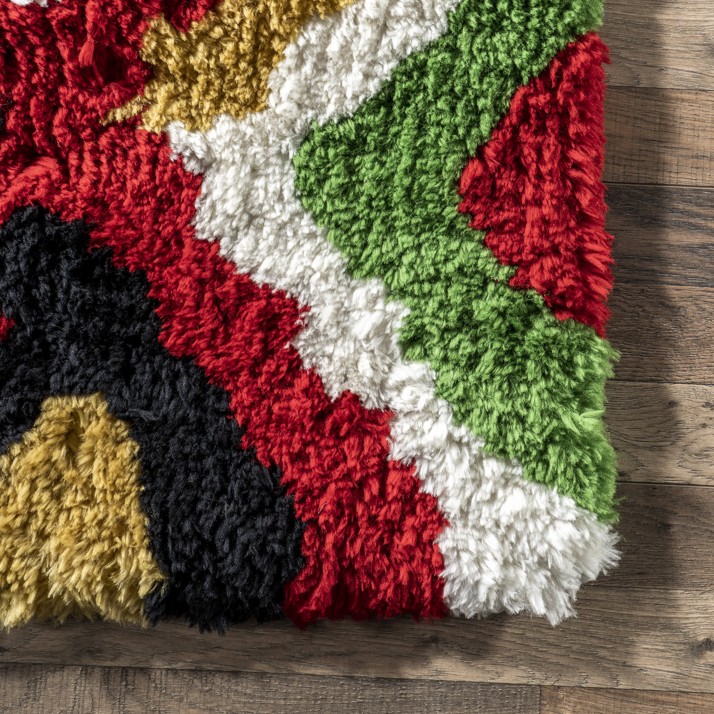 Carnival Shag Rug | Multicolor - Image 3