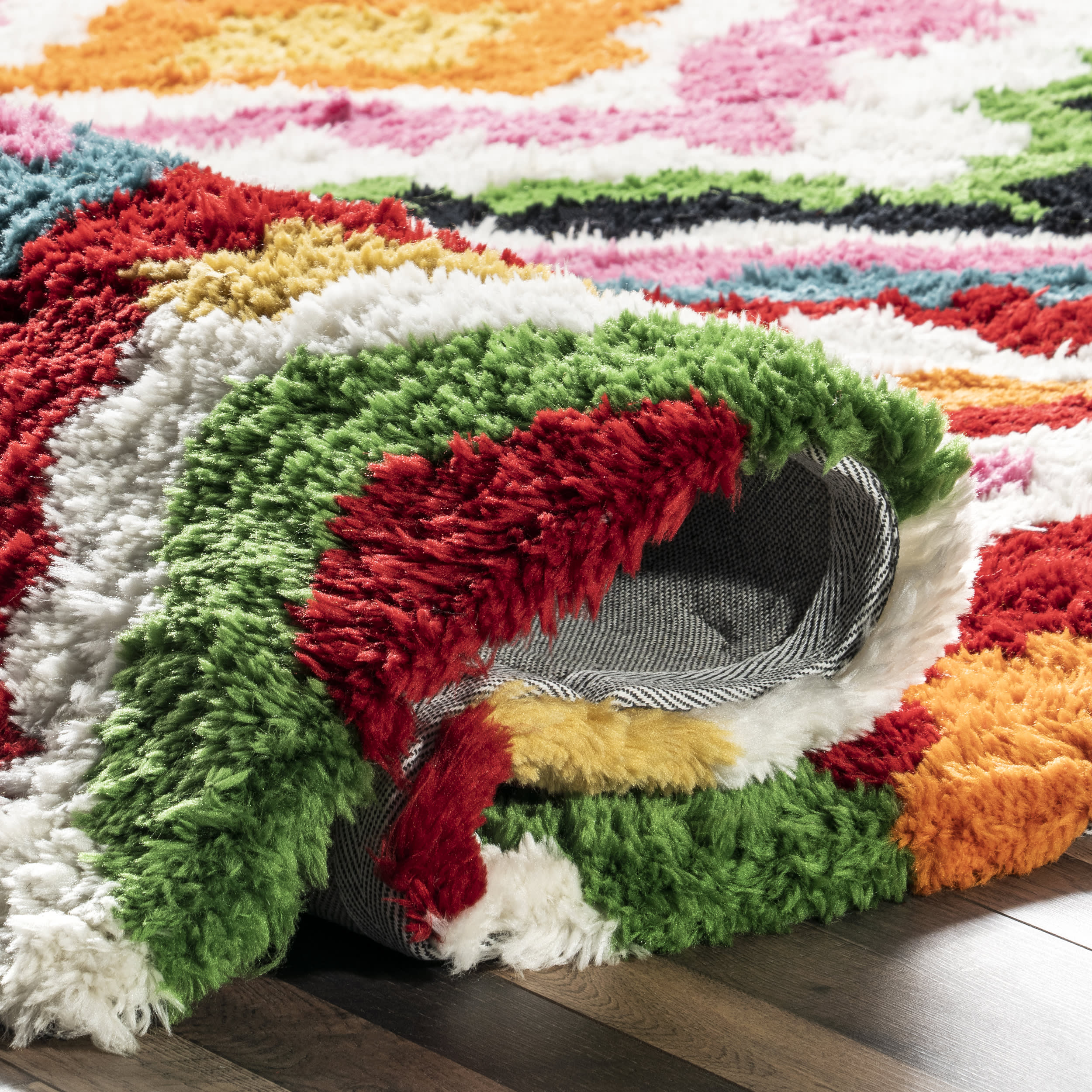 Carnival Shag Rug | Multicolor - Image 8