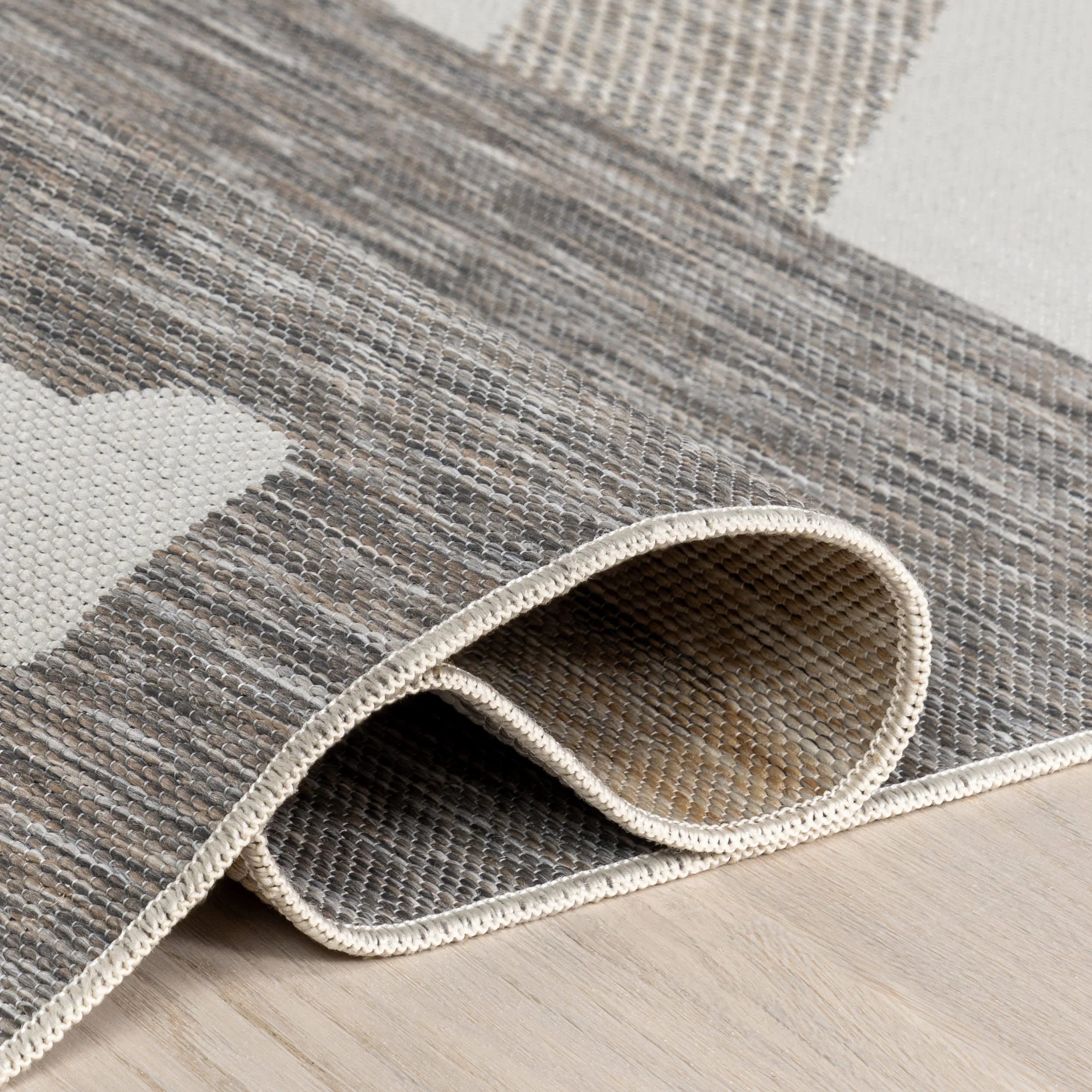 Carter Nautical Oars Indoor/Outdoor Rug | Beige - Image 10
