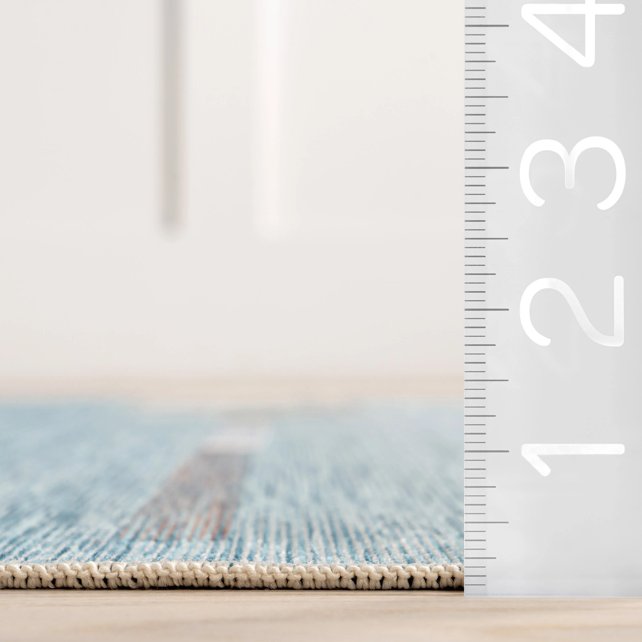Carter Nautical Oars Indoor/Outdoor Rug | Blue - Image 6
