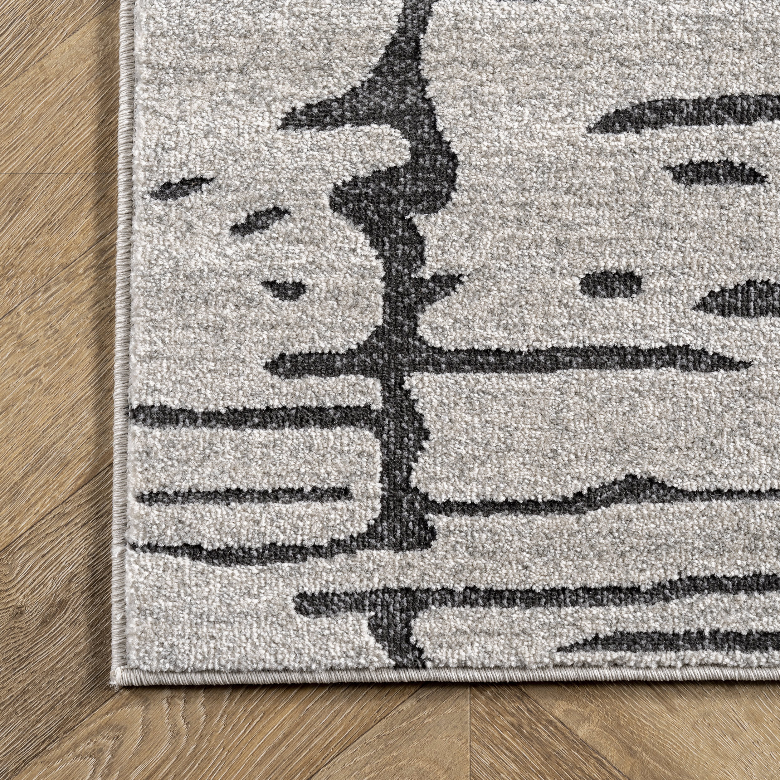 Cascading Abstract Rug | Ivory - Image 3