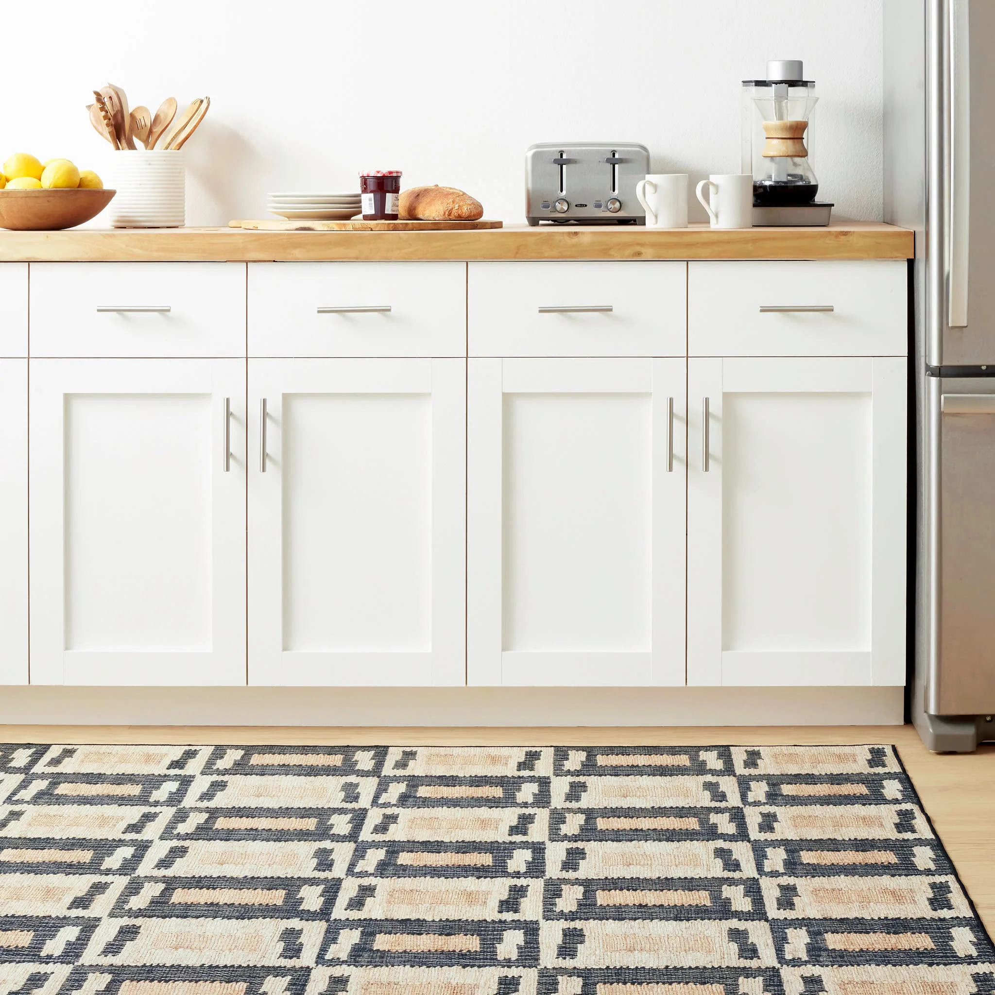 Cassia Machine Washable Rug | Natural - Image 2