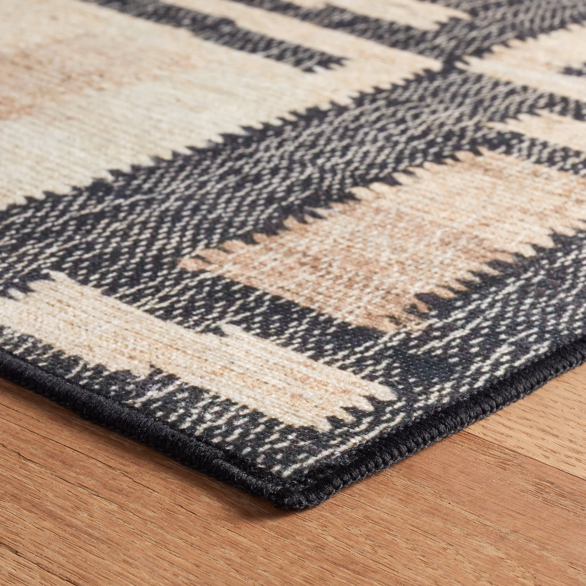 Cassia Machine Washable Rug | Natural - Image 5