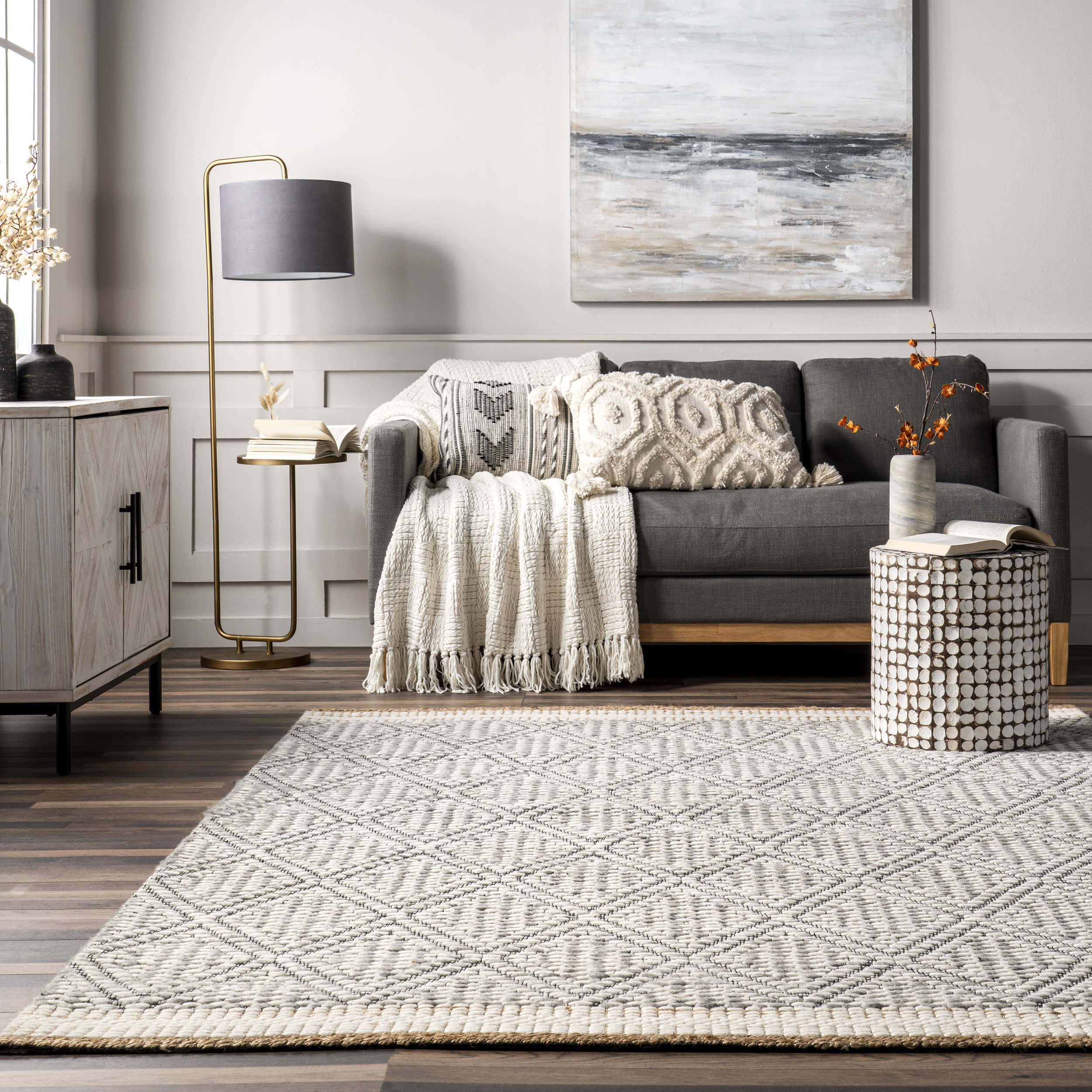 Catelyn Moroccan Rug | Ivory - Image 4