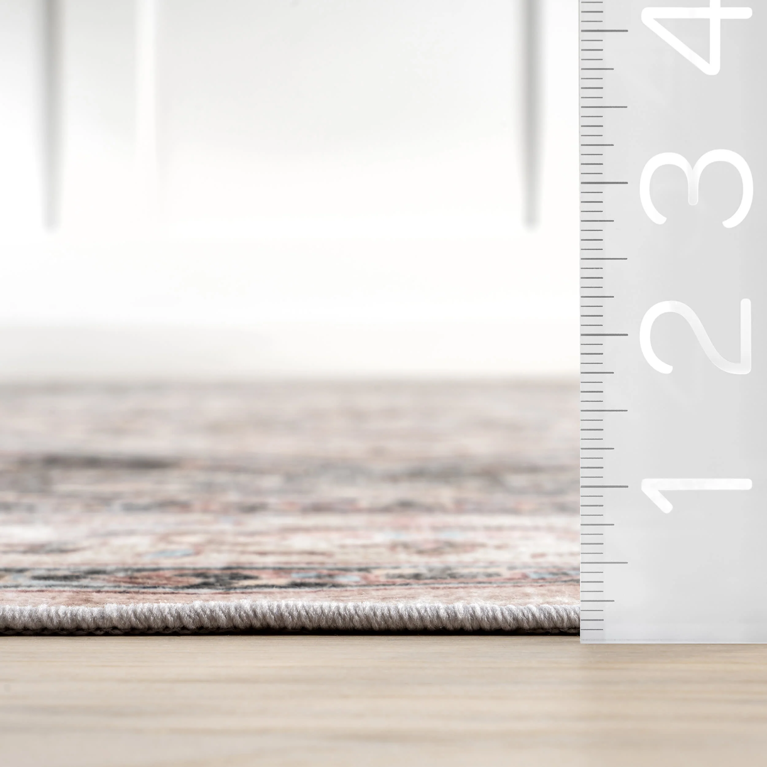 Cedar Medallion Washable Rug | Sage Green - Image 6