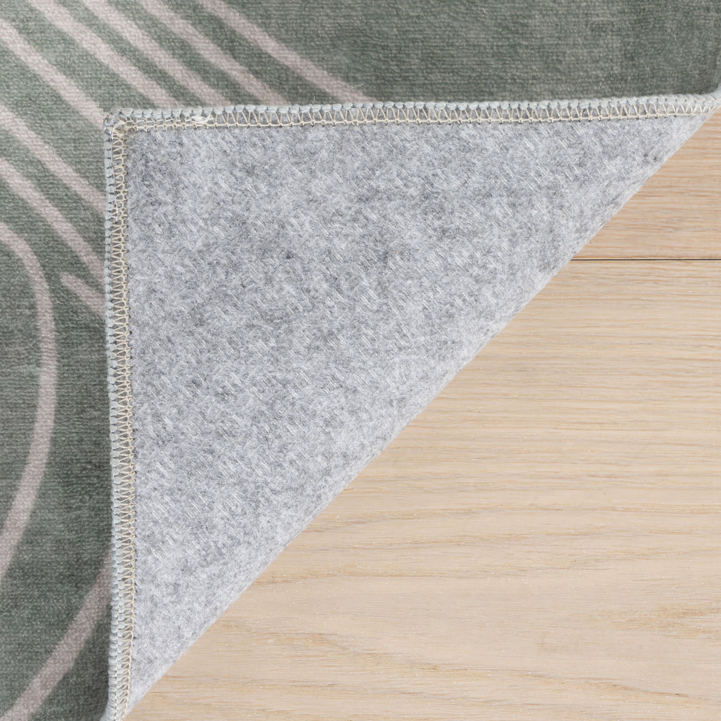 Cenavi Coastal Washable Rug | Green - Image 8