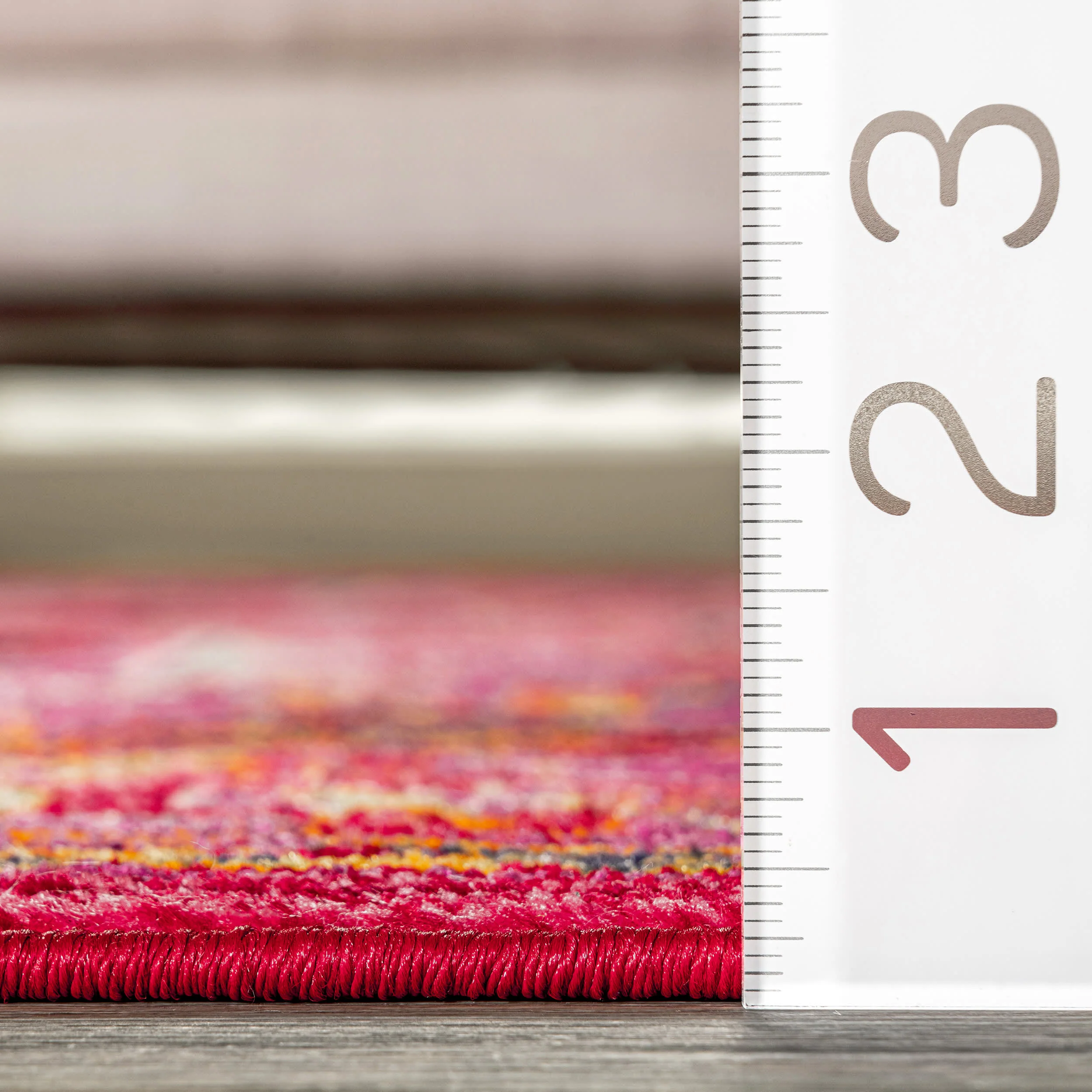 Center Medallion Rug | Violet Pink - Image 5