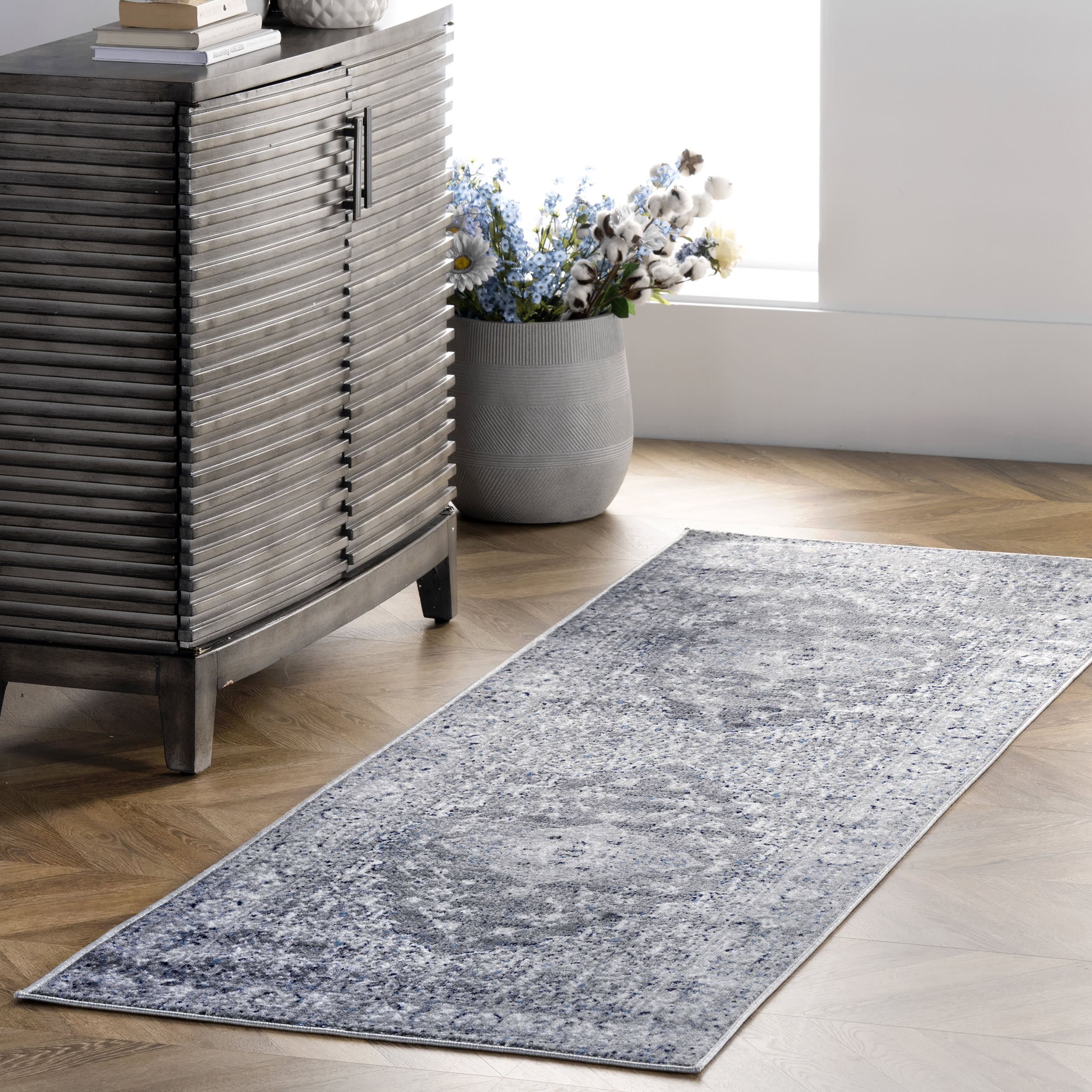 Centerpiece Medallion Rug | Grey - Image 2