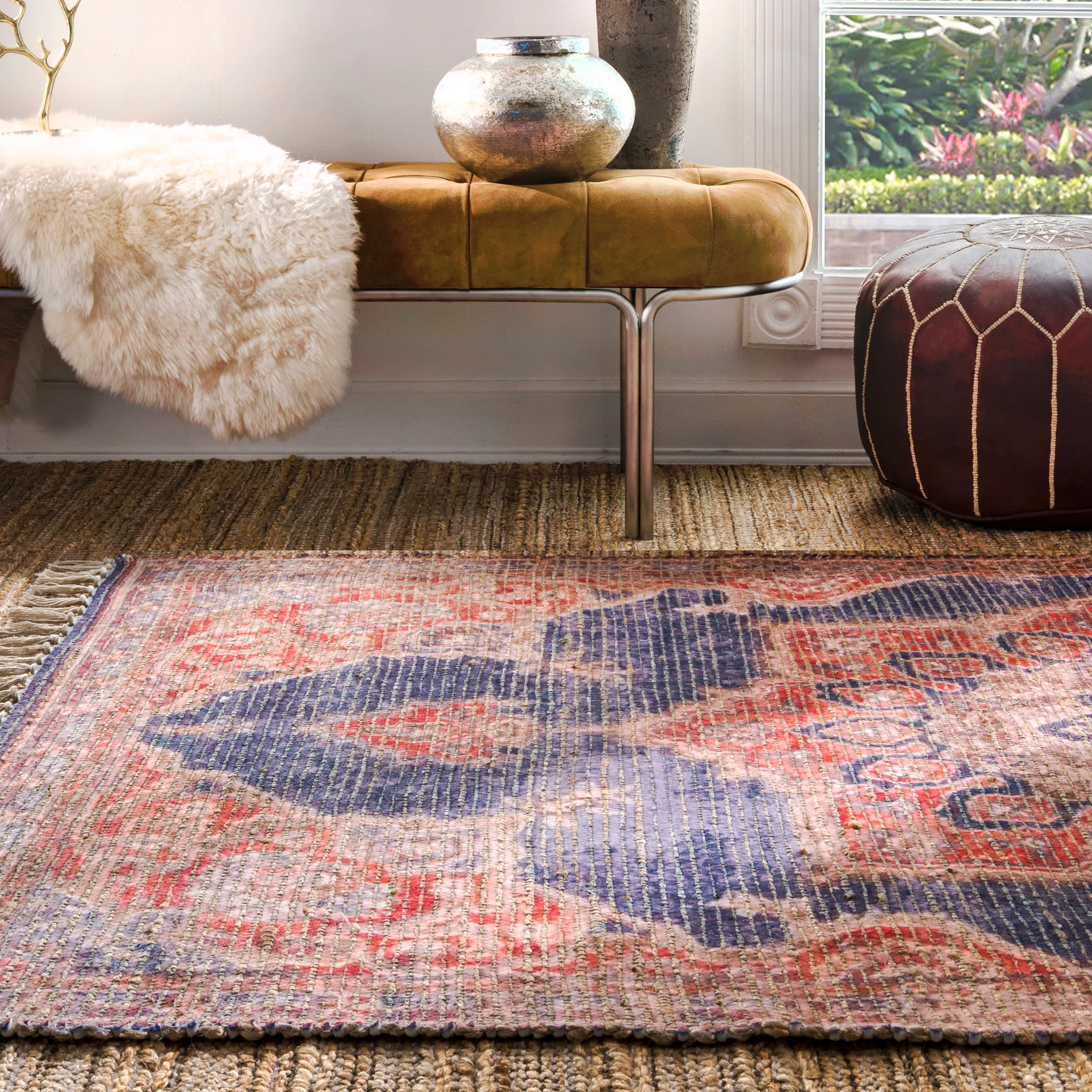 Cerissian Vintage Rug | Navy - Image 4