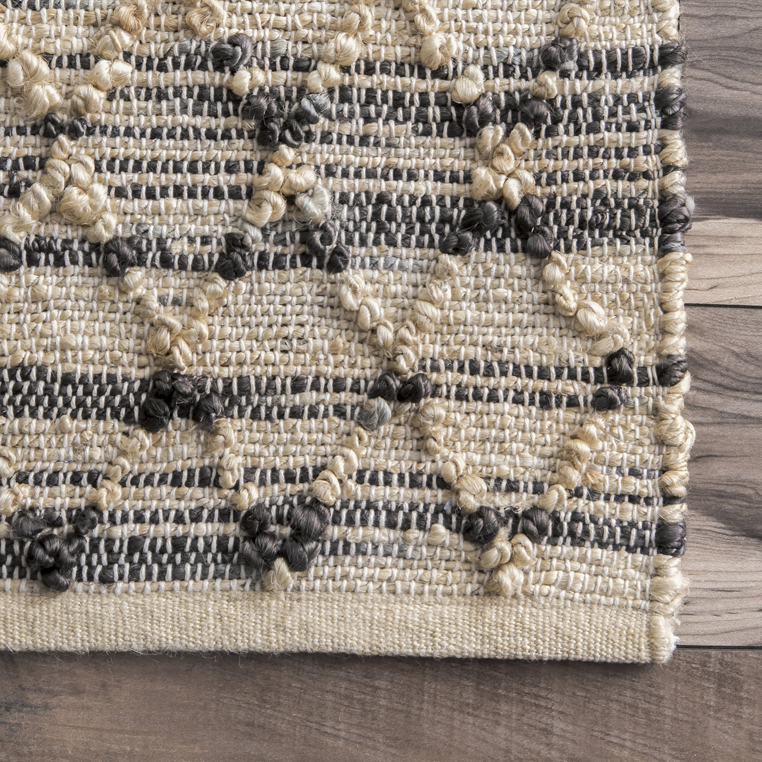 Cerna Lattice Rug | Natural - Image 3