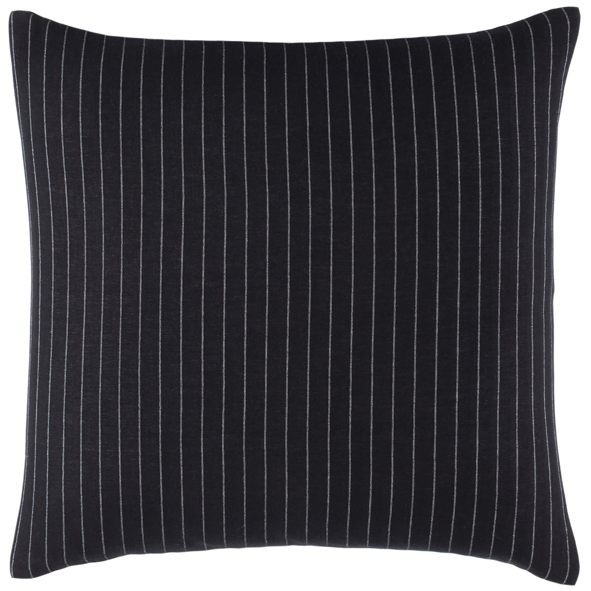 Chalk Stripe Sham | Black - Image 3