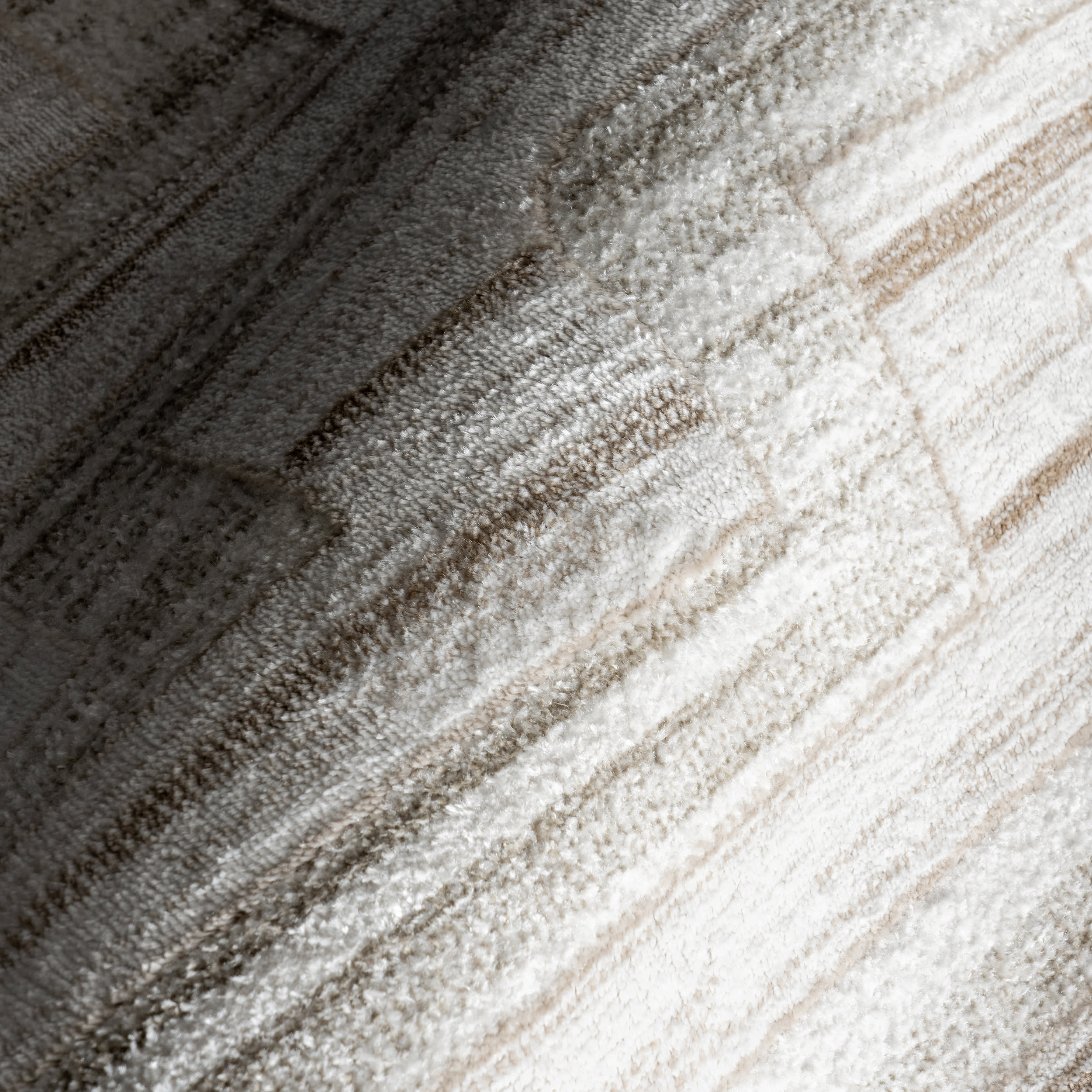 Chana Geometric Washable Rug | Ivory - Image 3