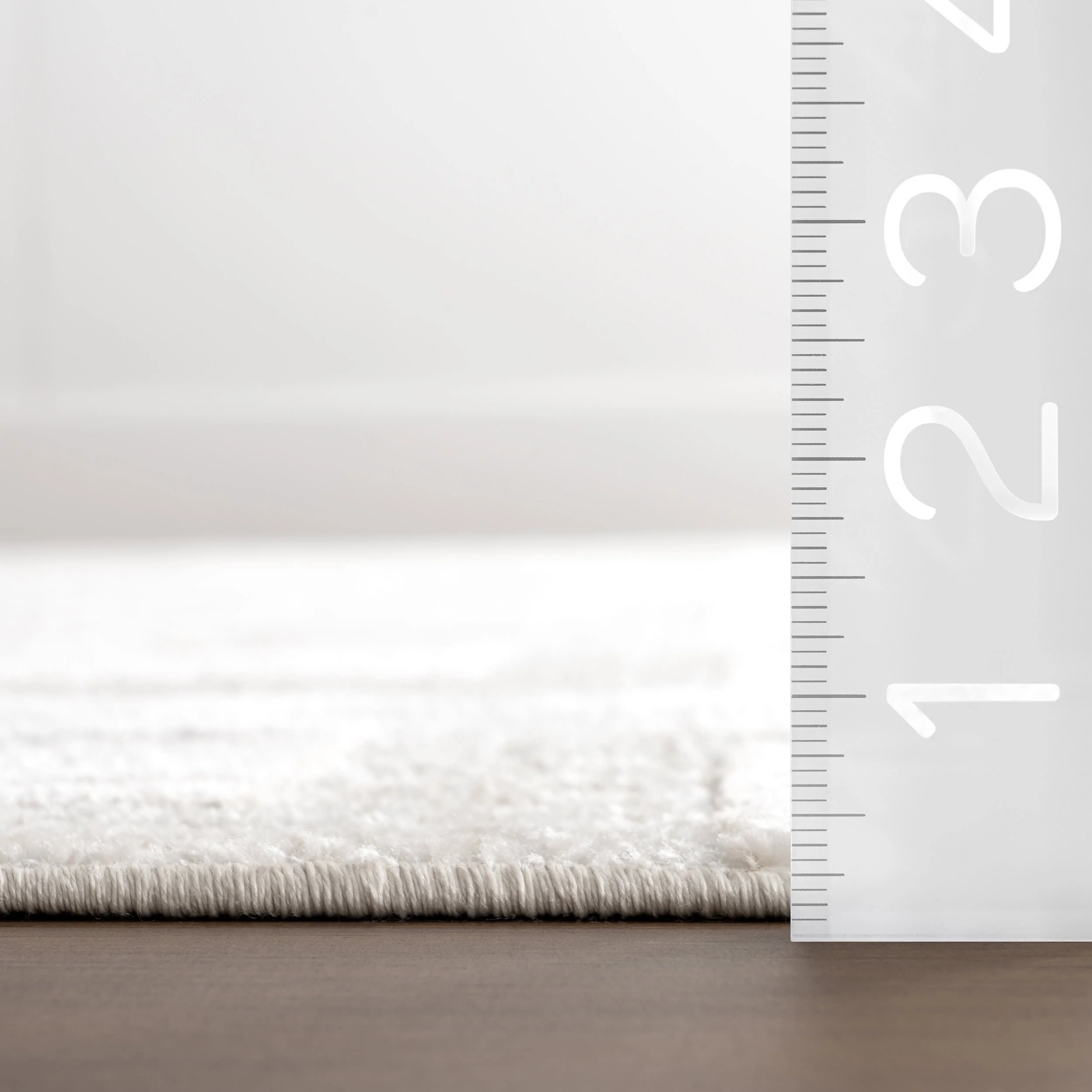 Chana Geometric Washable Rug | Ivory - Image 6