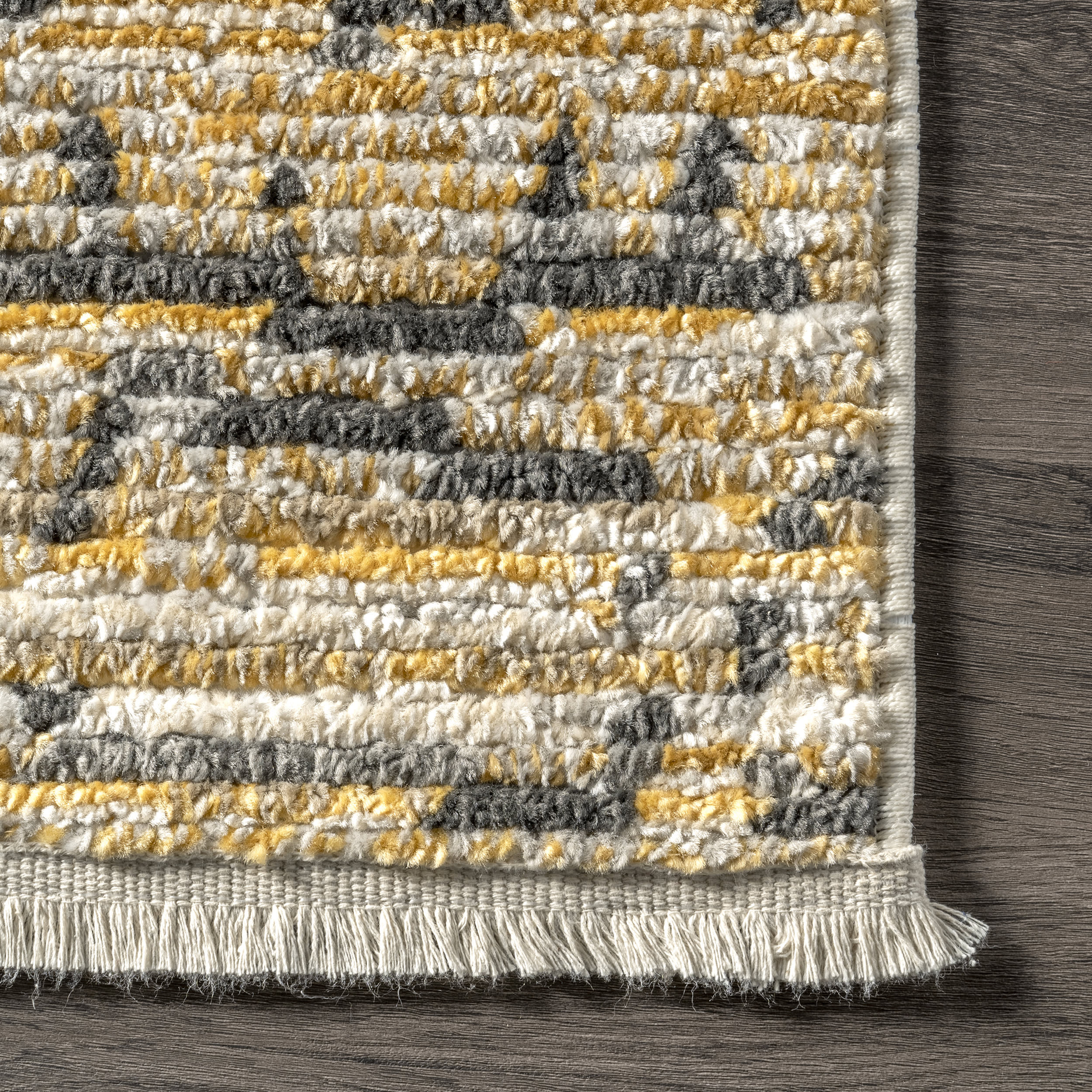 Chance Geometric Banded Rug | Beige - Image 3