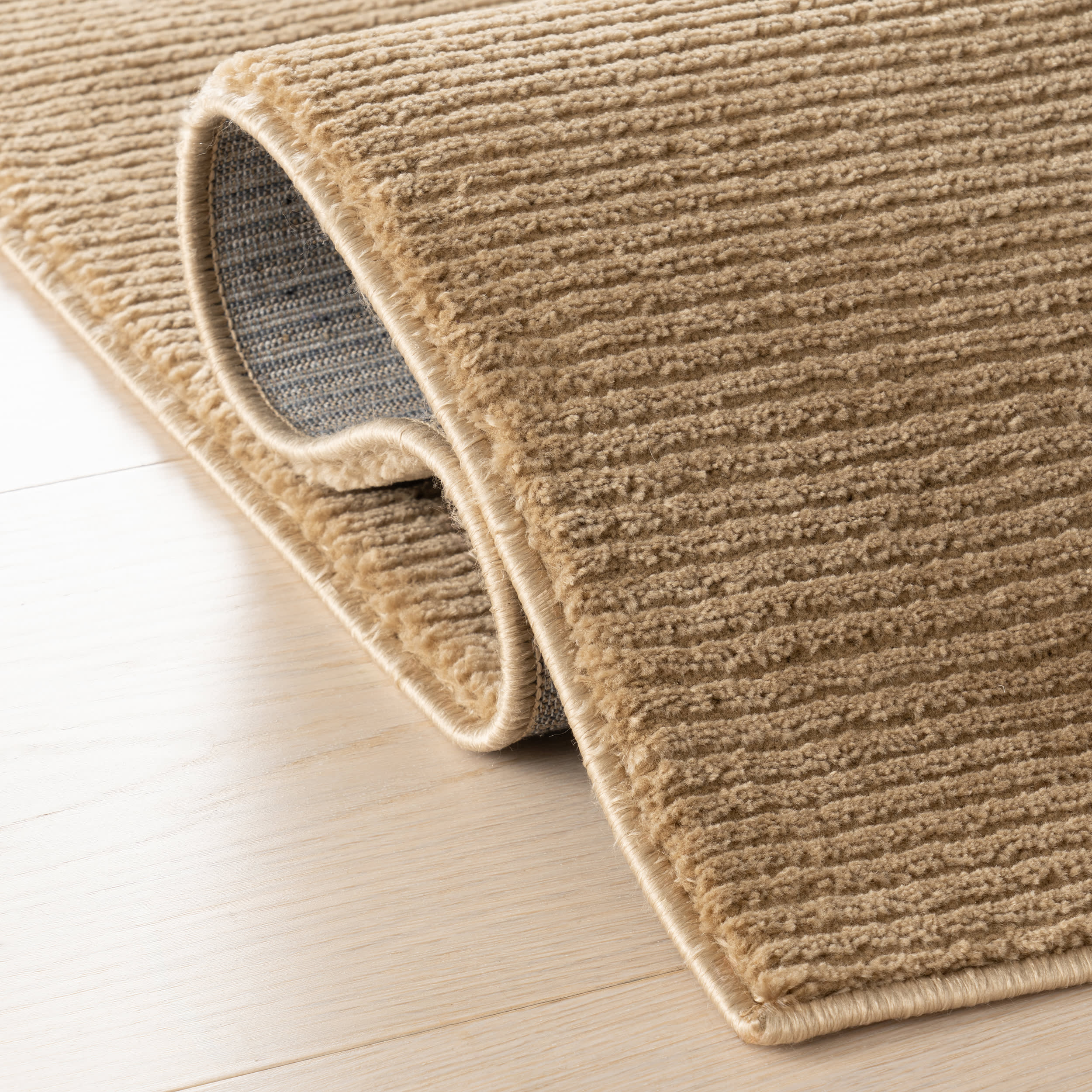 Chandani Abstract Plush Textured Washable Rug | Sand - Image 11