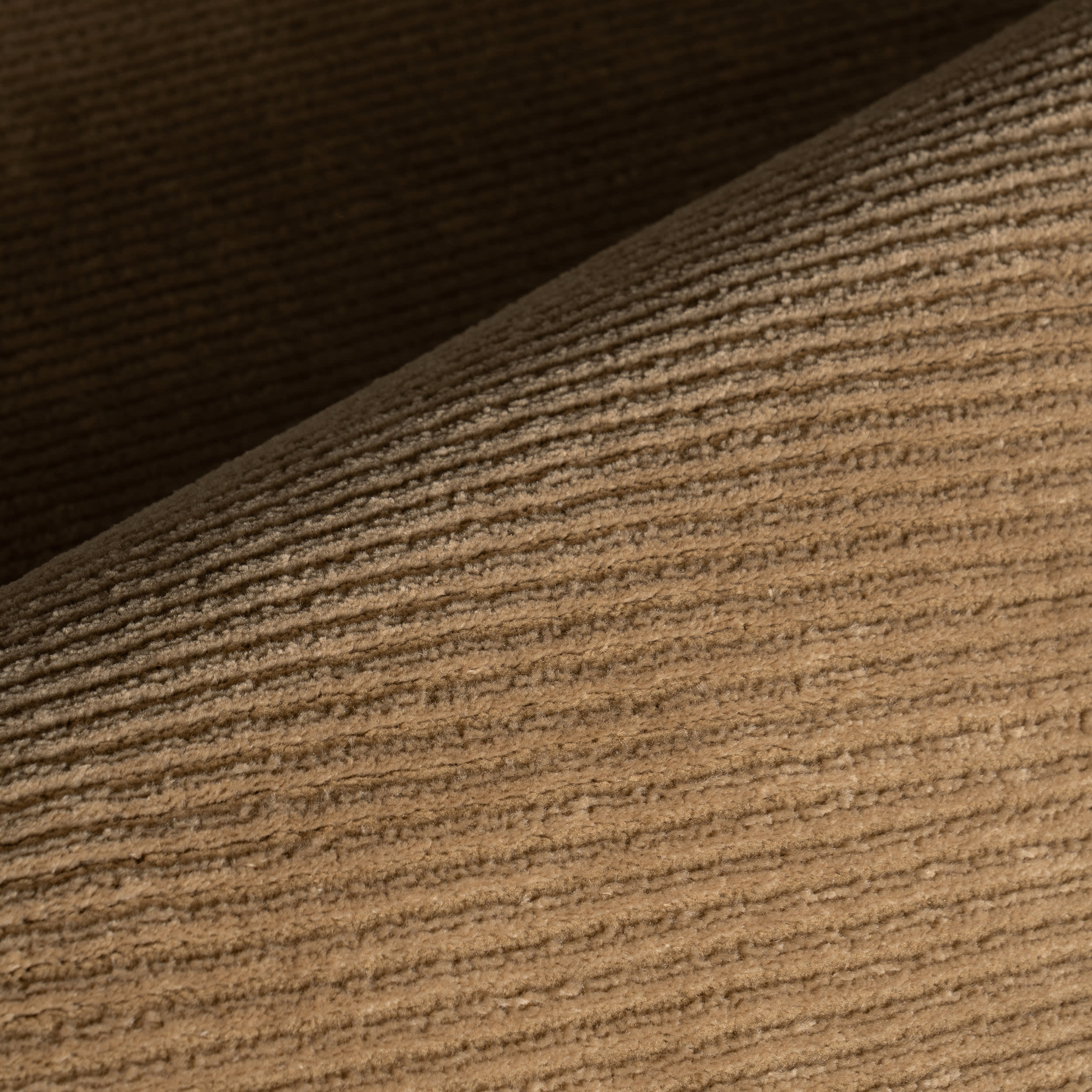 Chandani Abstract Plush Textured Washable Rug | Sand - Image 3