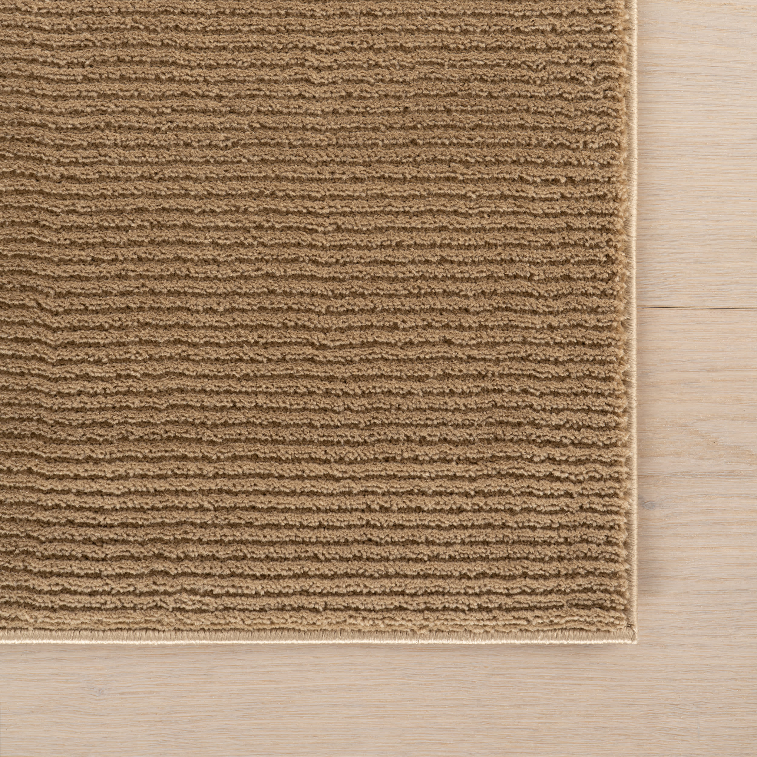 Chandani Abstract Plush Textured Washable Rug | Sand - Image 4