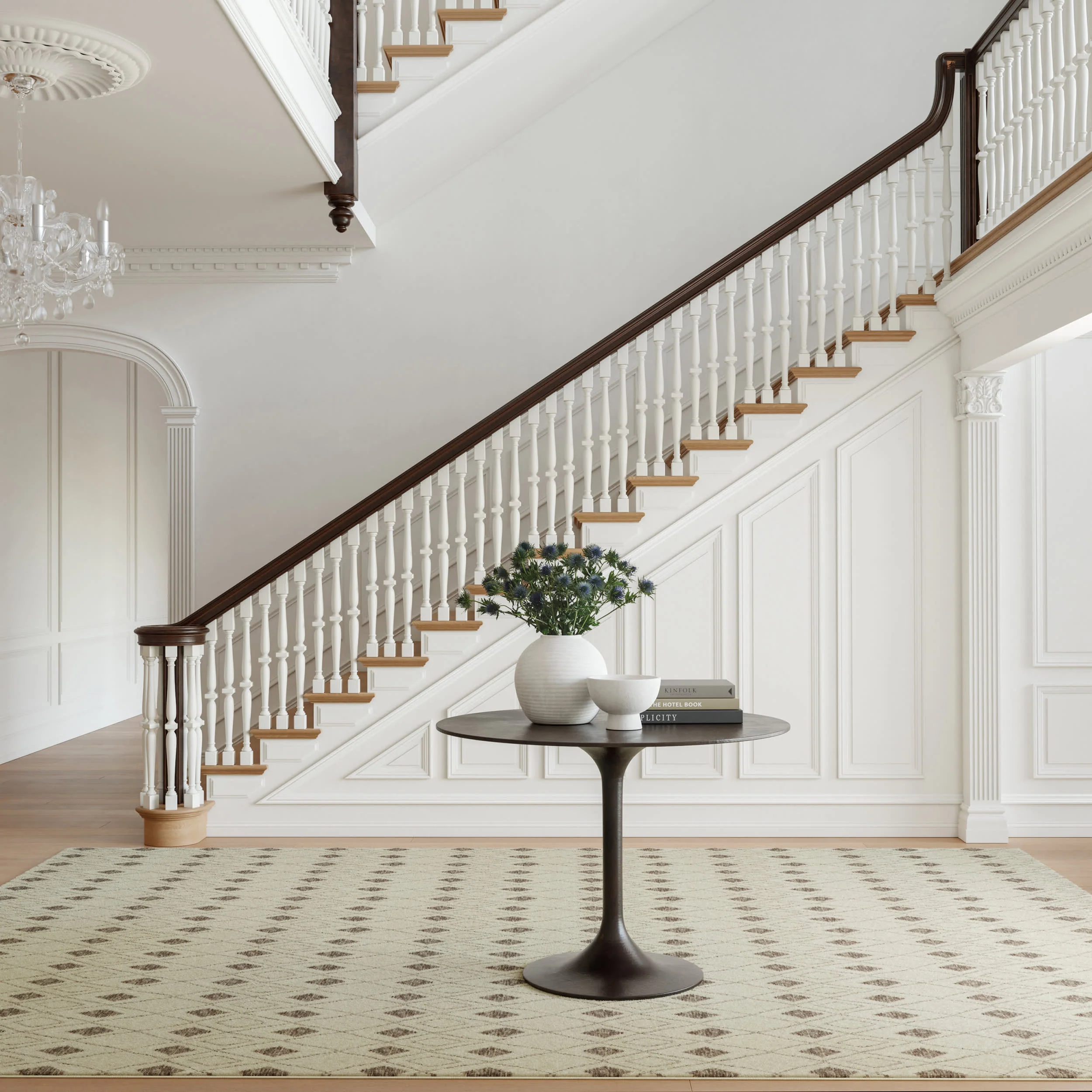 Chandler Machine Washable Rug | Tan - Image 2