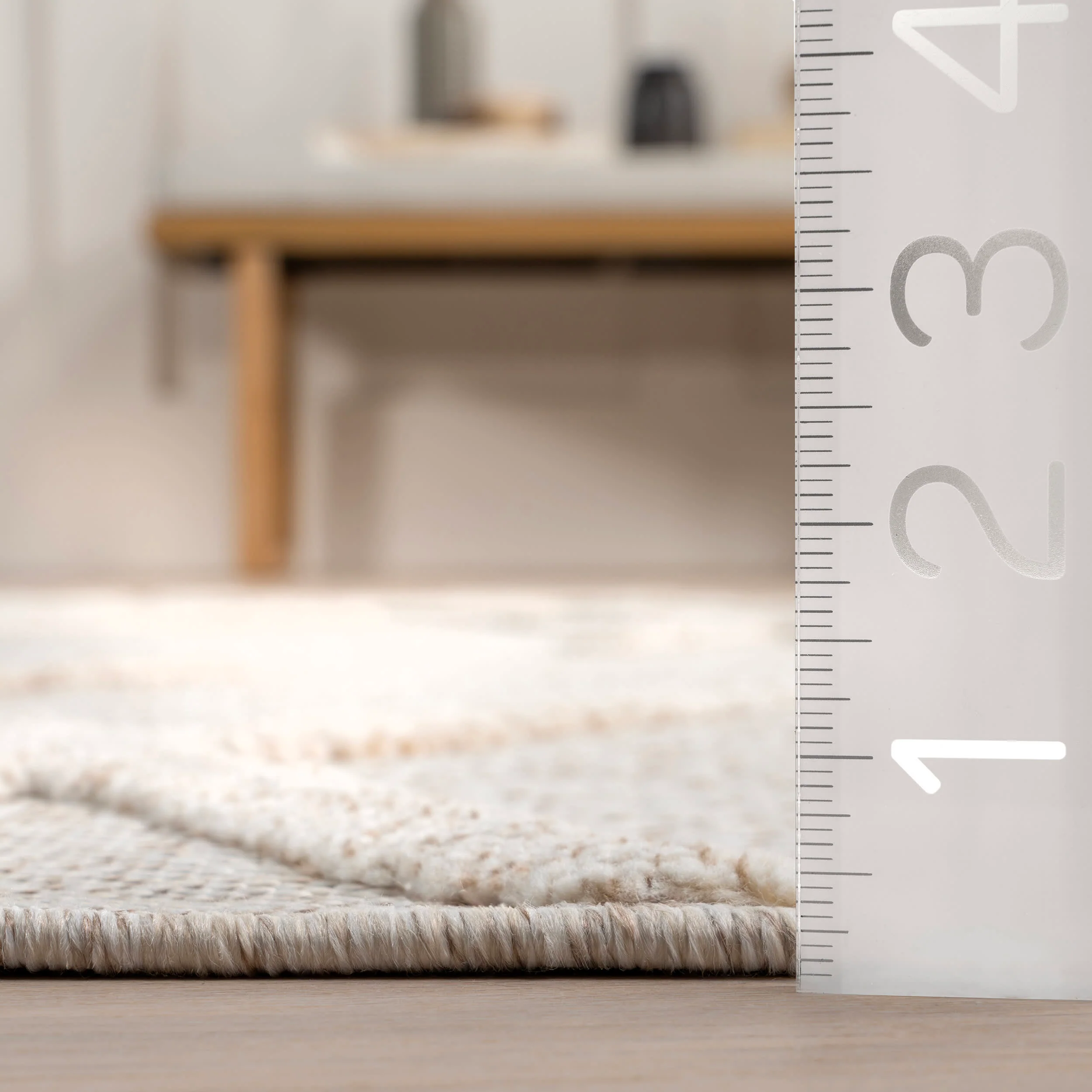 Chantal Trellis Rug | Ivory - Image 5