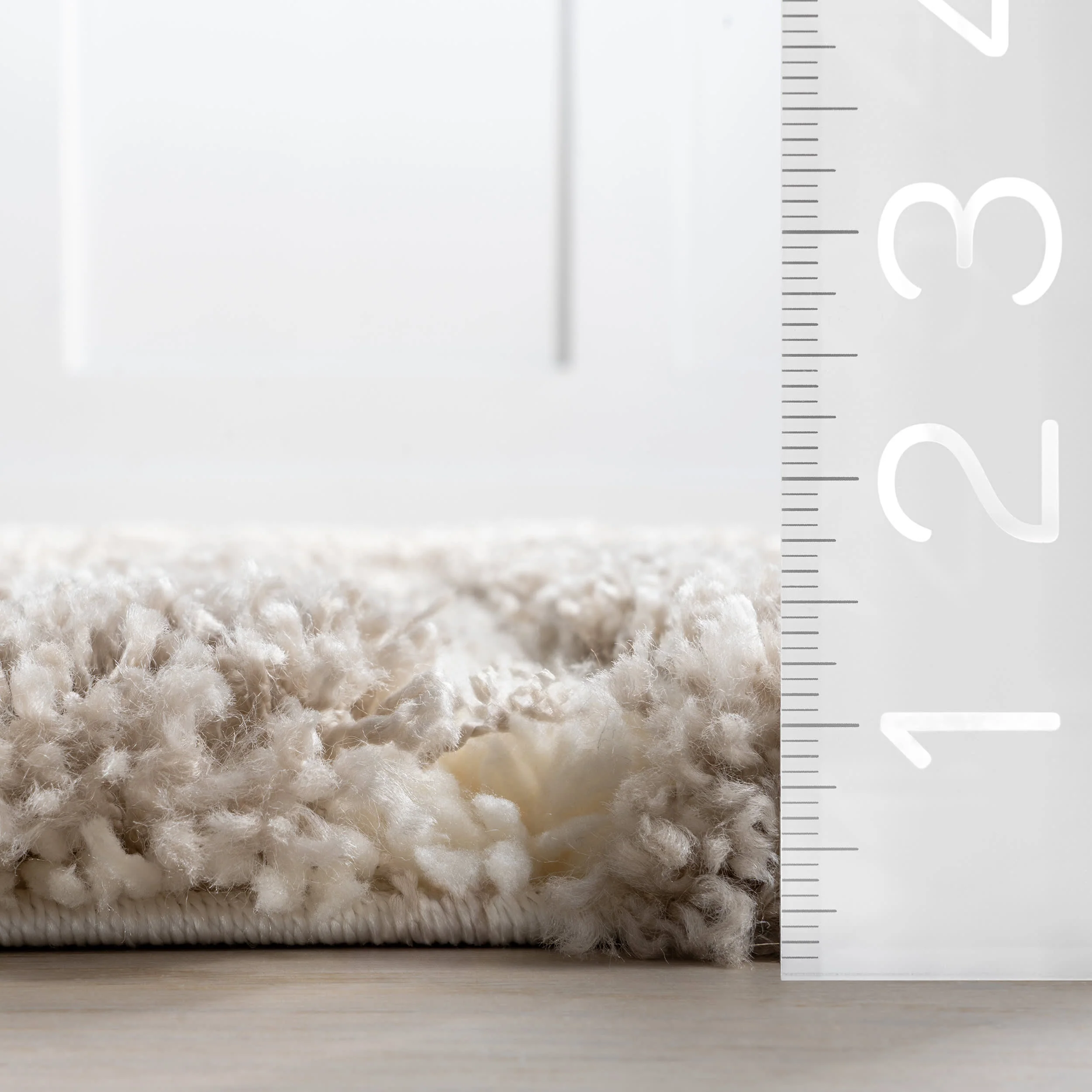 Charlee Textured Arcs Rug | Beige - Image 6