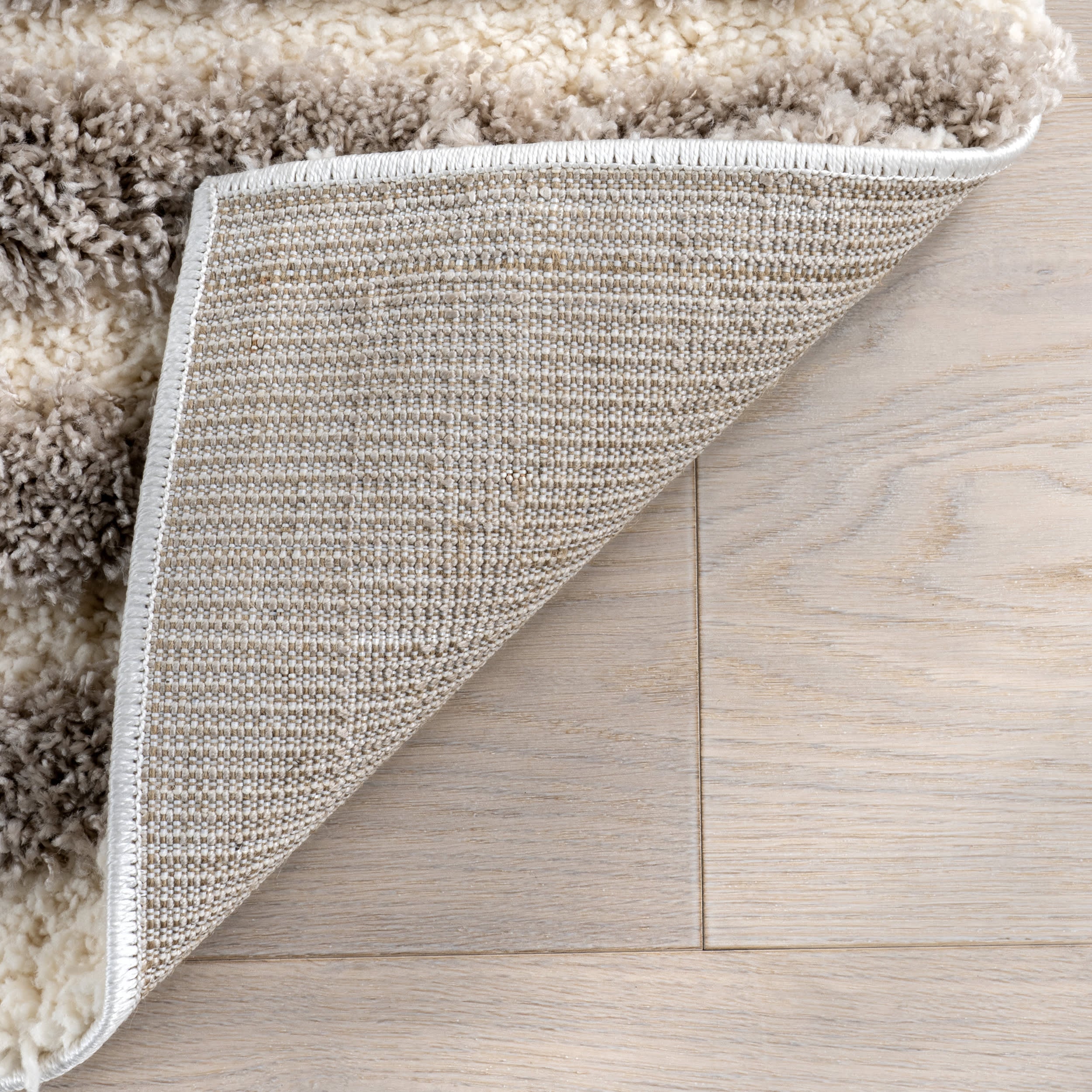 Charlee Textured Arcs Rug | Beige - Image 8