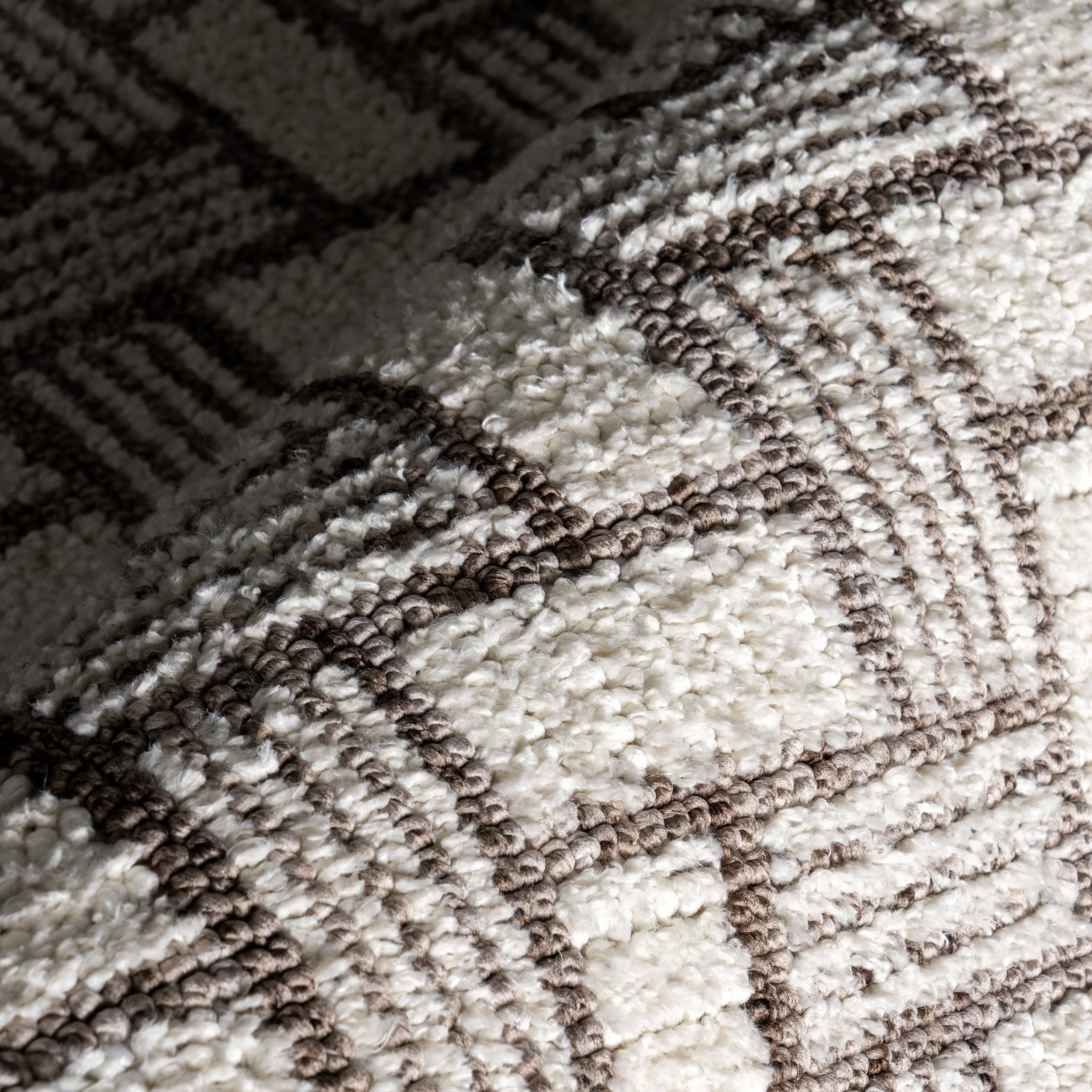 Charli Geometric Rug | Ivory - Image 3