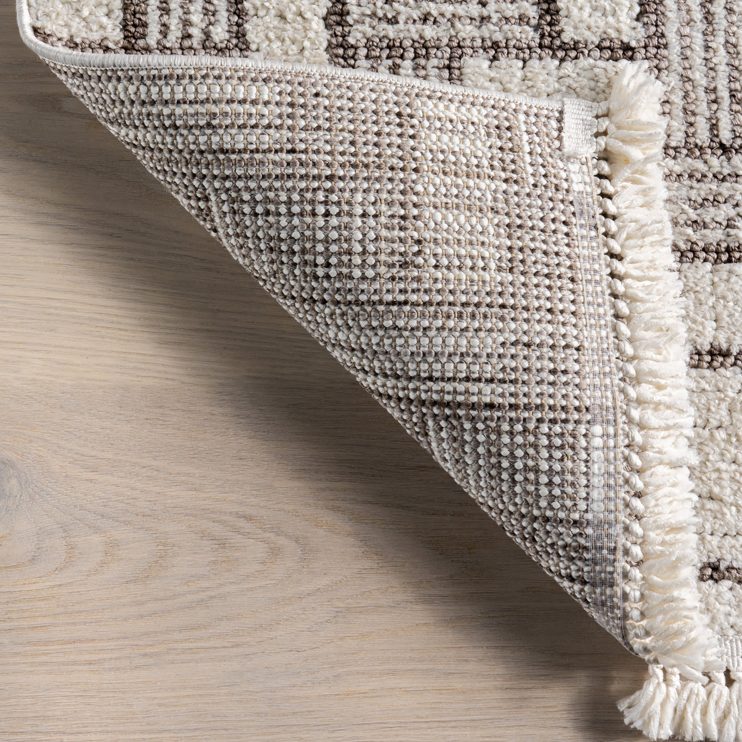 Charli Geometric Rug | Ivory - Image 7