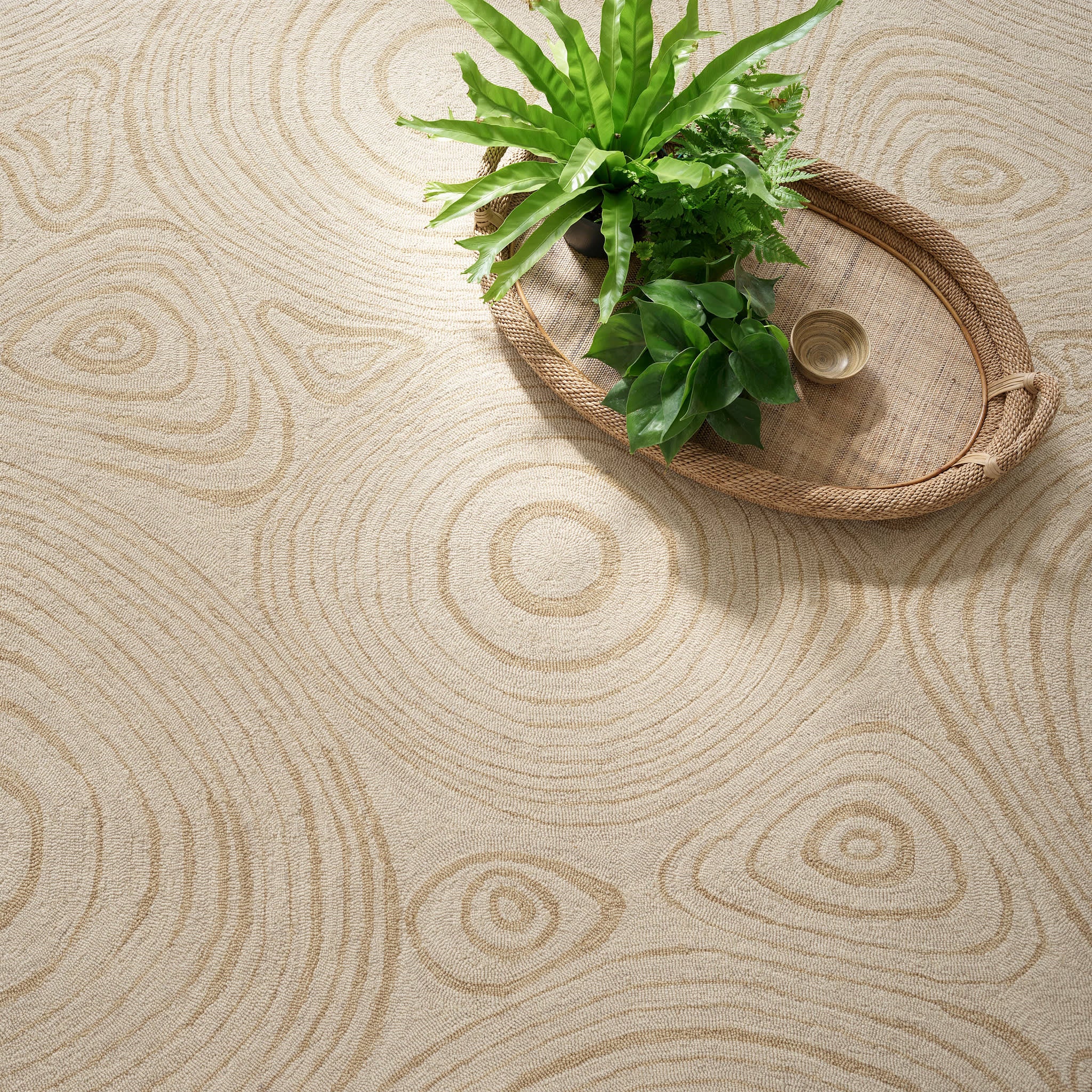 Charlton Hand Micro Hooked Wool Custom Rug by Bunny Williams | Yellow - Image 3